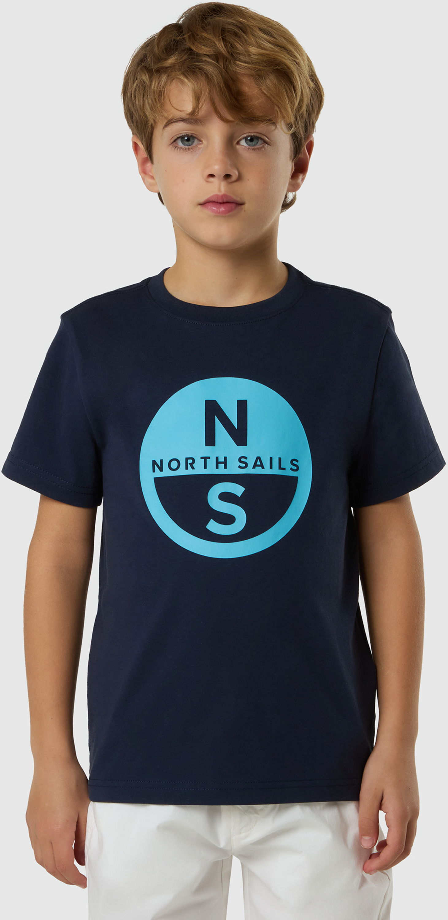 NORTH SAILS, North Sails T-shirt With Maxi Logo Print