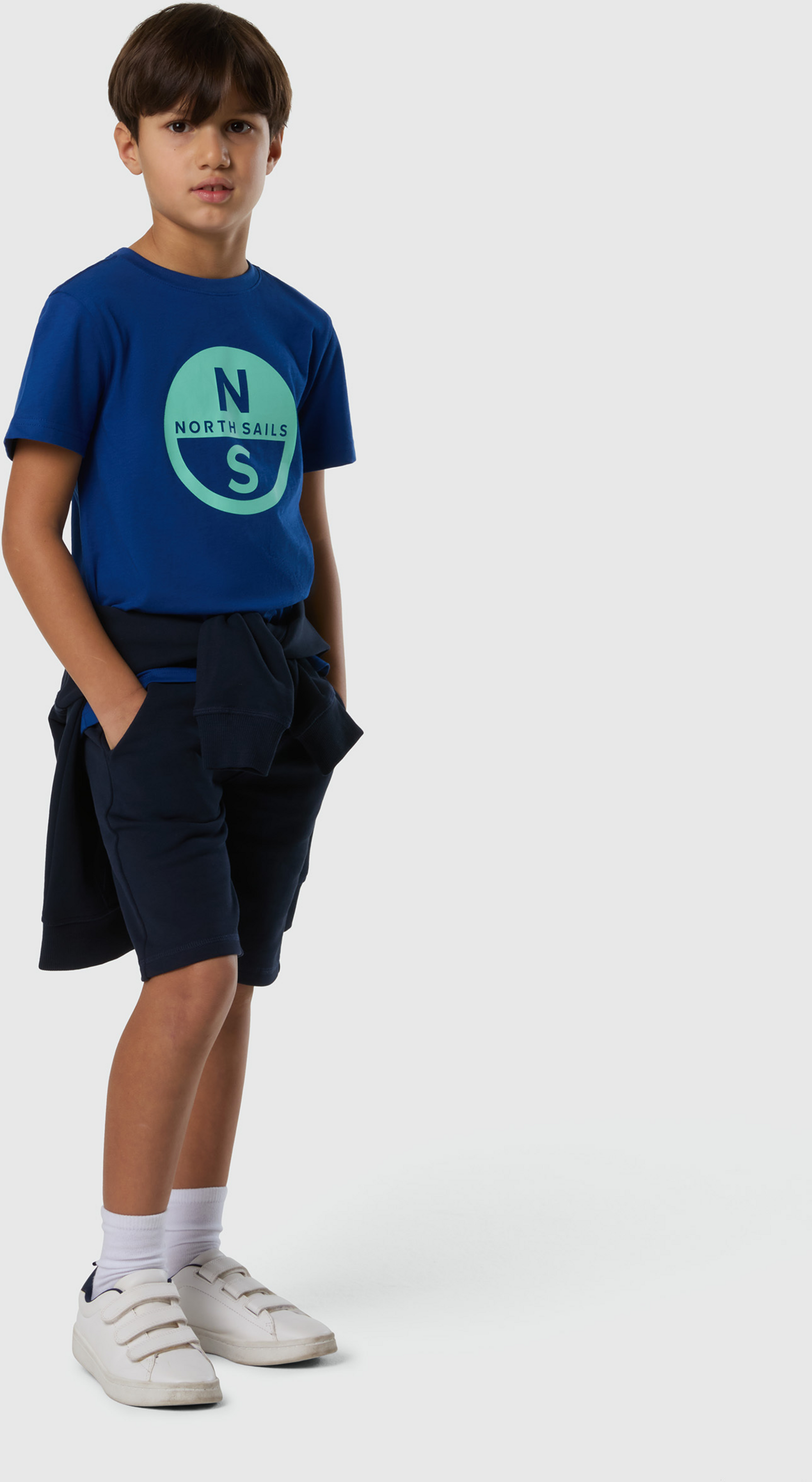 NORTH SAILS, North Sails T-shirt With Maxi Logo Print