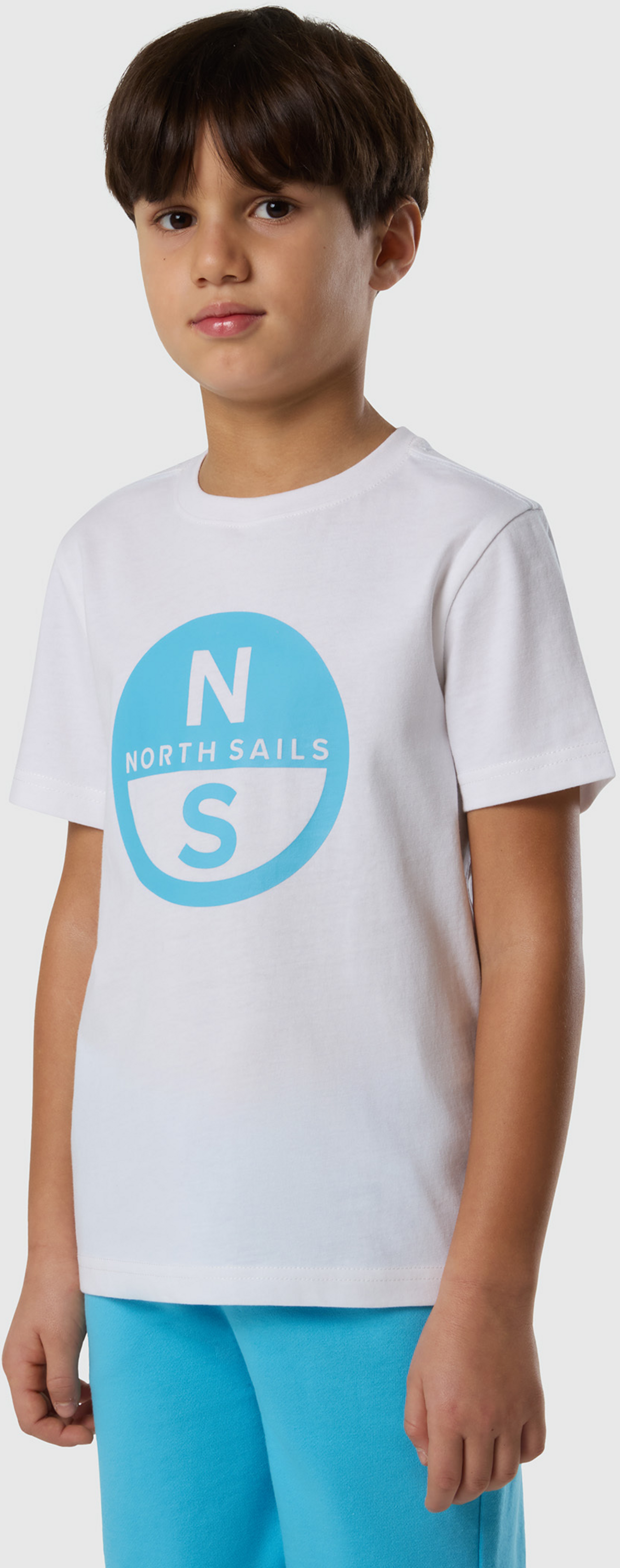 NORTH SAILS, North Sails T-shirt With Maxi Logo Print