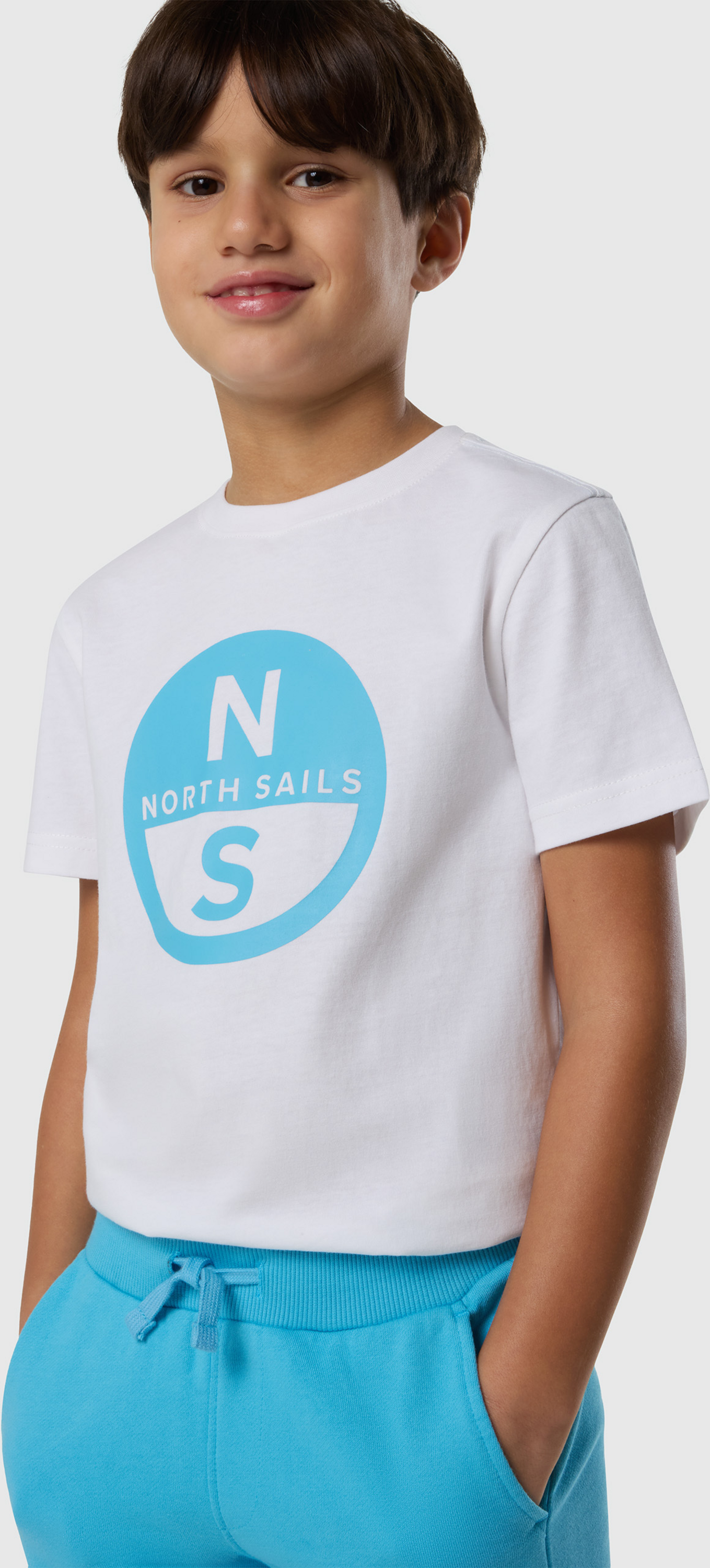 NORTH SAILS, North Sails T-shirt With Maxi Logo Print