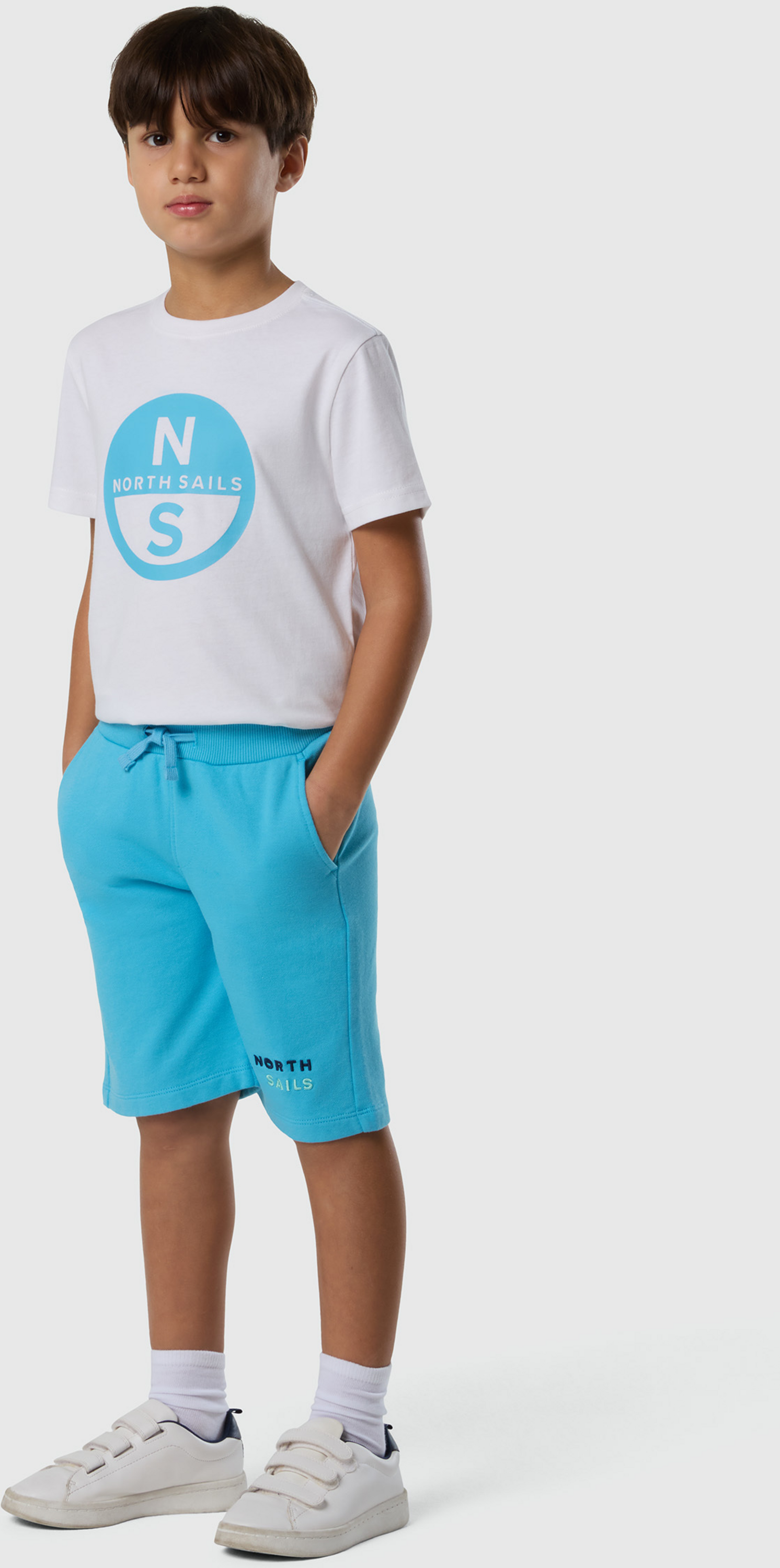 NORTH SAILS, North Sails T-shirt With Maxi Logo Print