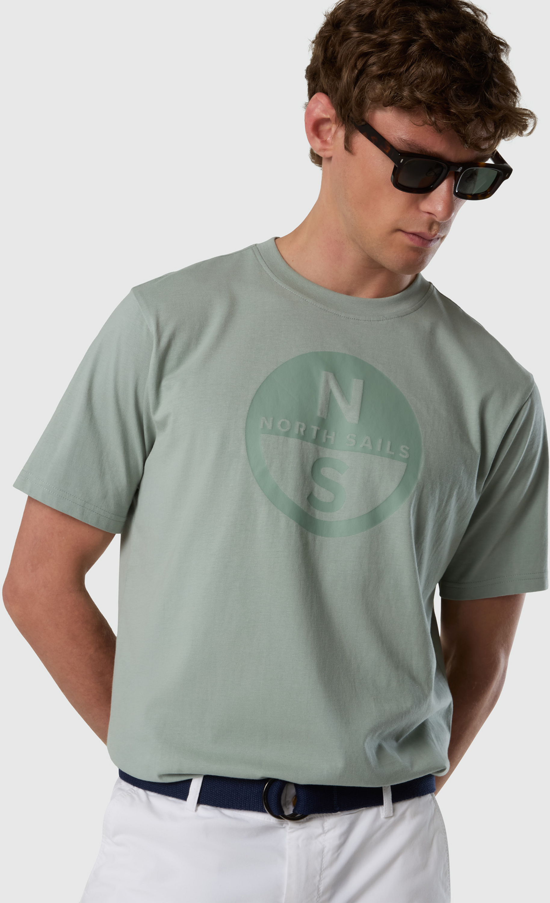 NORTH SAILS, North Sails T-shirt With Maxi Logo