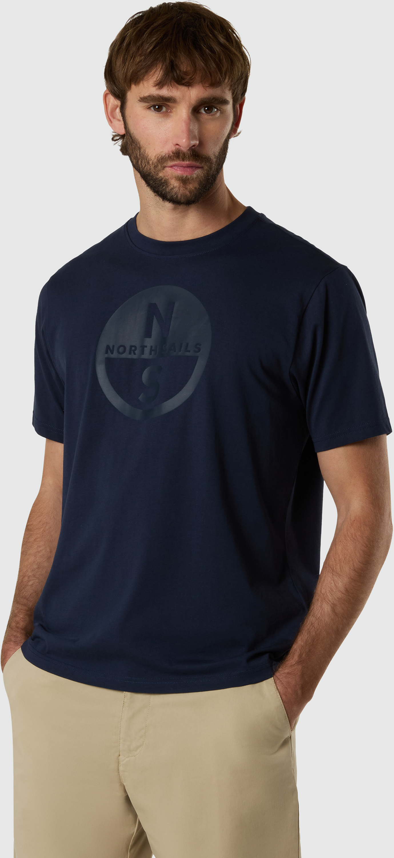 NORTH SAILS, North Sails T-shirt With Maxi Logo