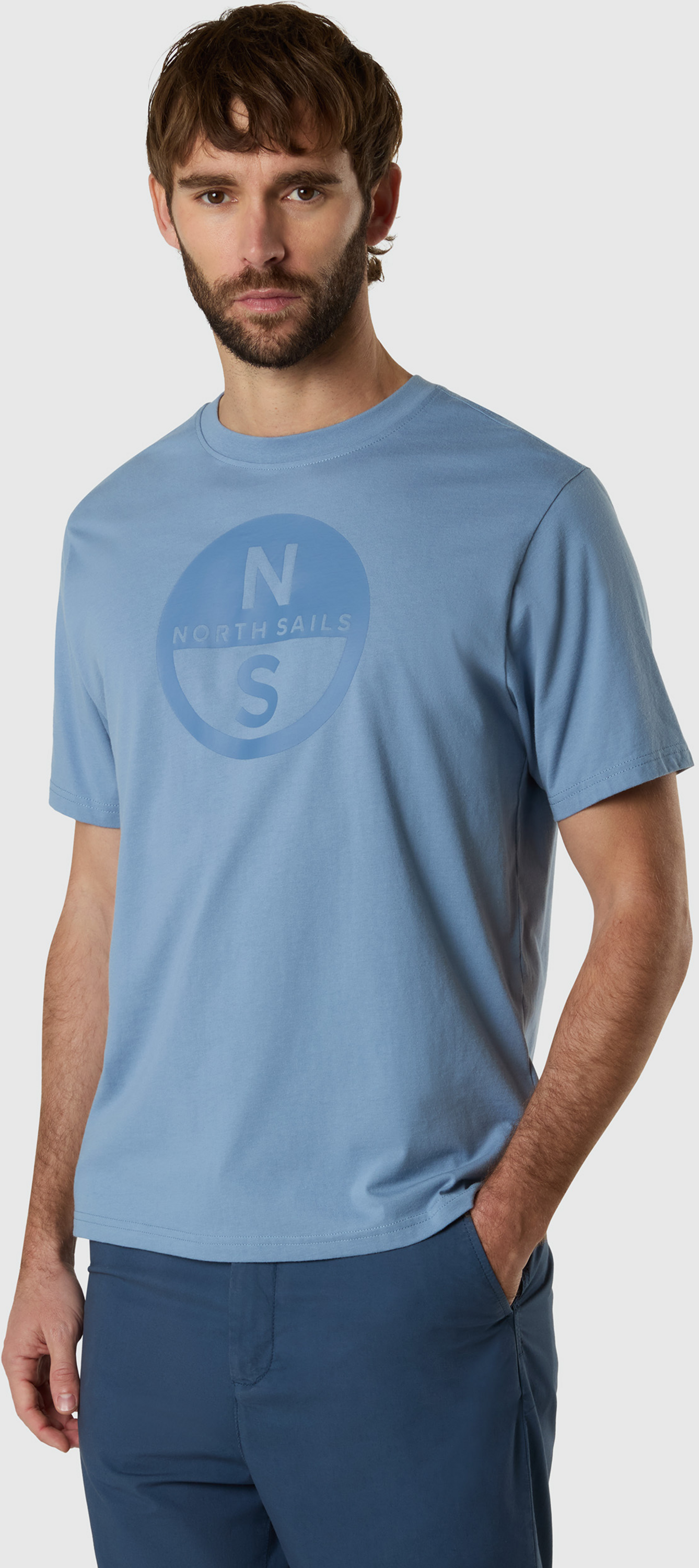 NORTH SAILS, North Sails T-shirt With Maxi Logo