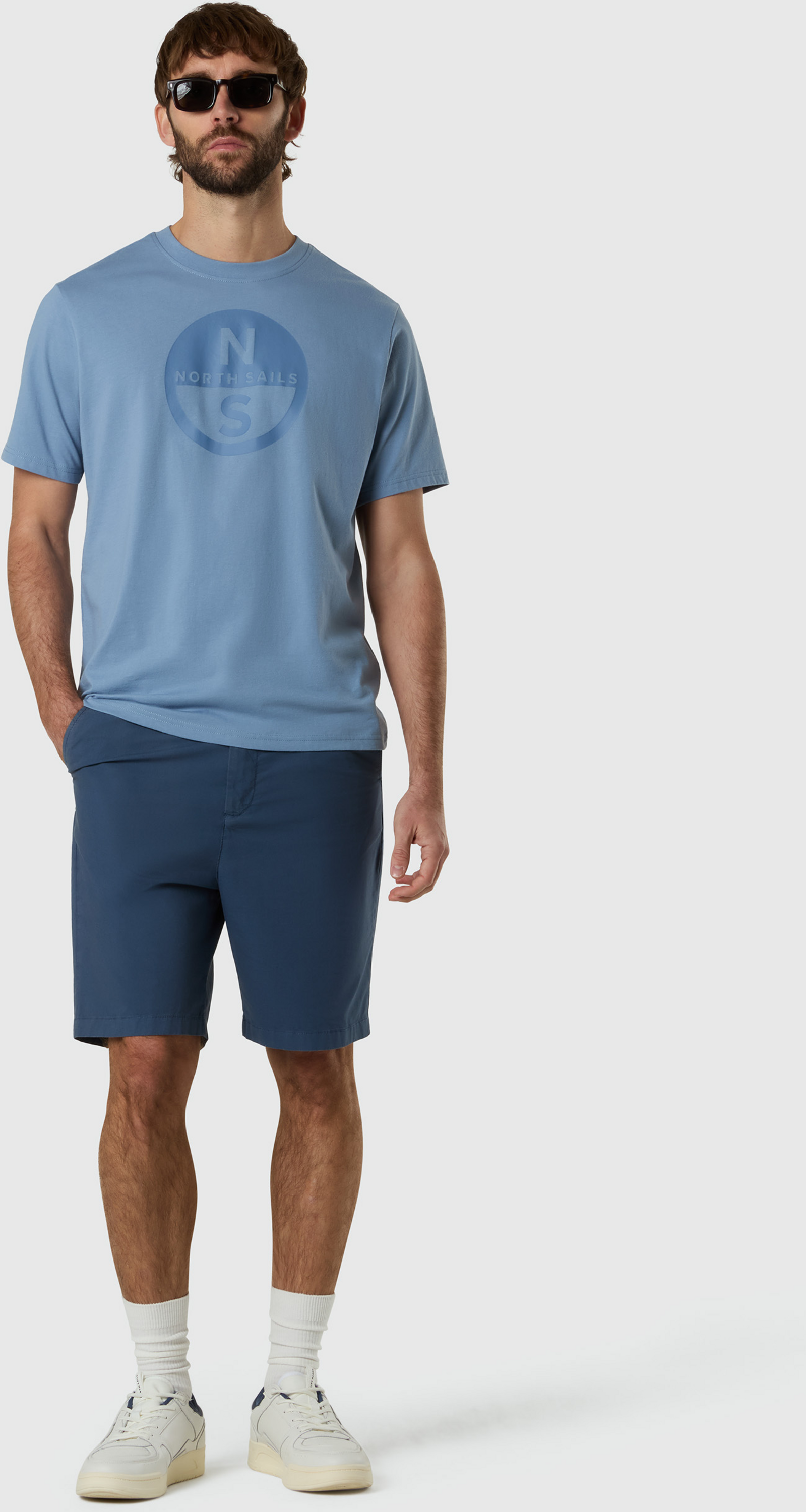 NORTH SAILS, North Sails T-shirt With Maxi Logo