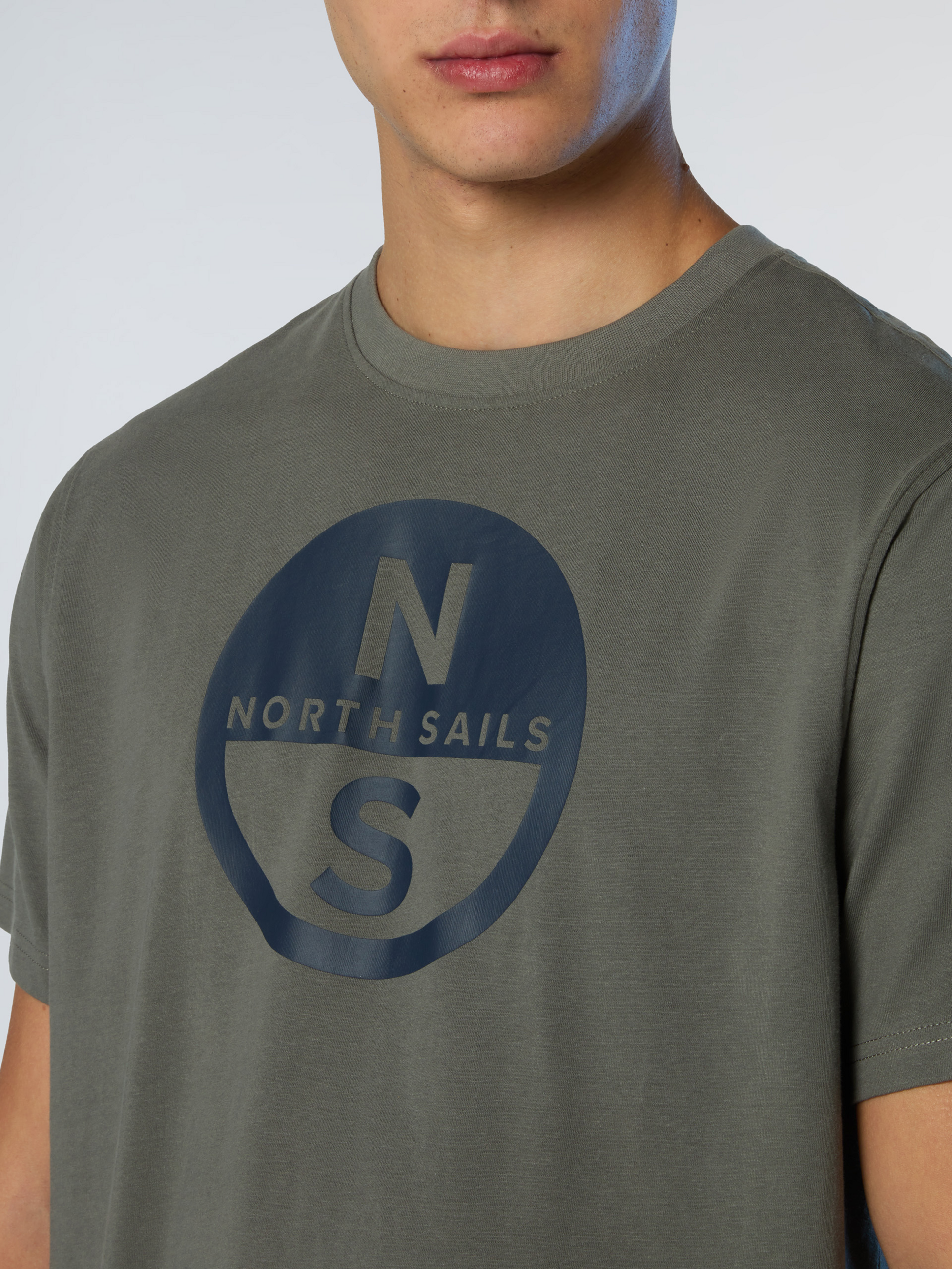 NORTH SAILS, North Sails T-shirt With Maxi Print