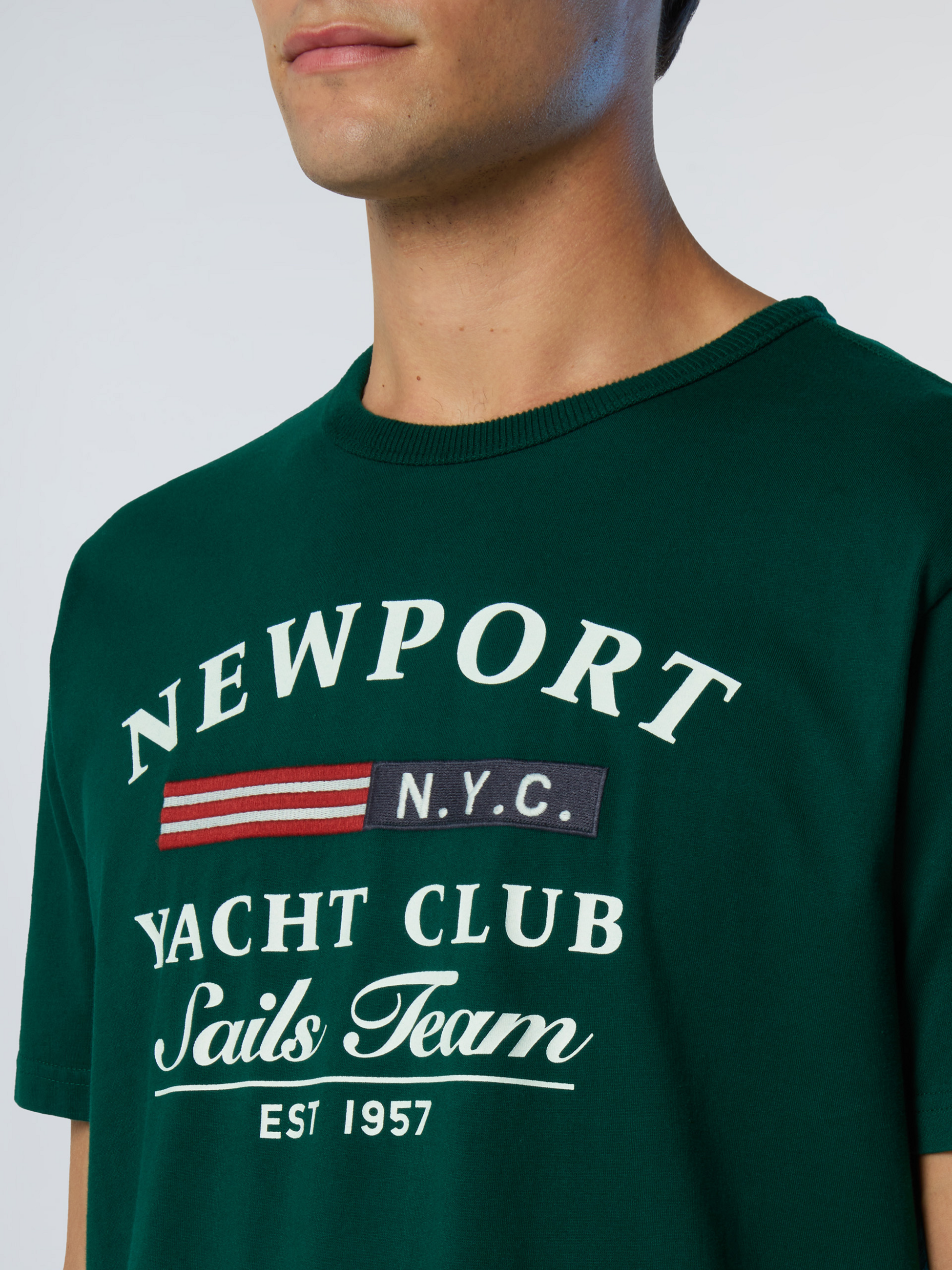 NORTH SAILS, North Sails T-shirt With Sailing Print