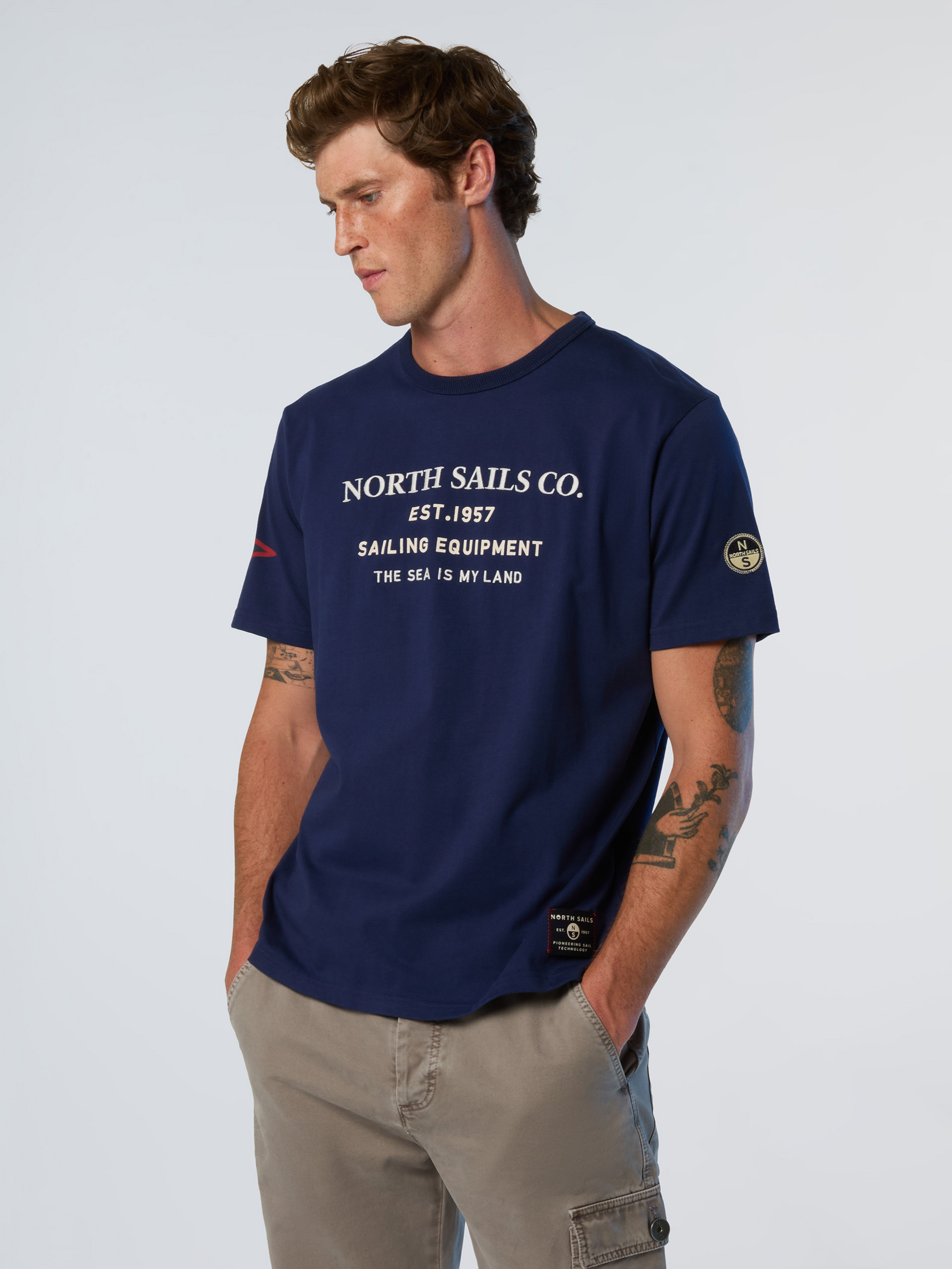 NORTH SAILS, North Sails T-shirt With Sailing Print