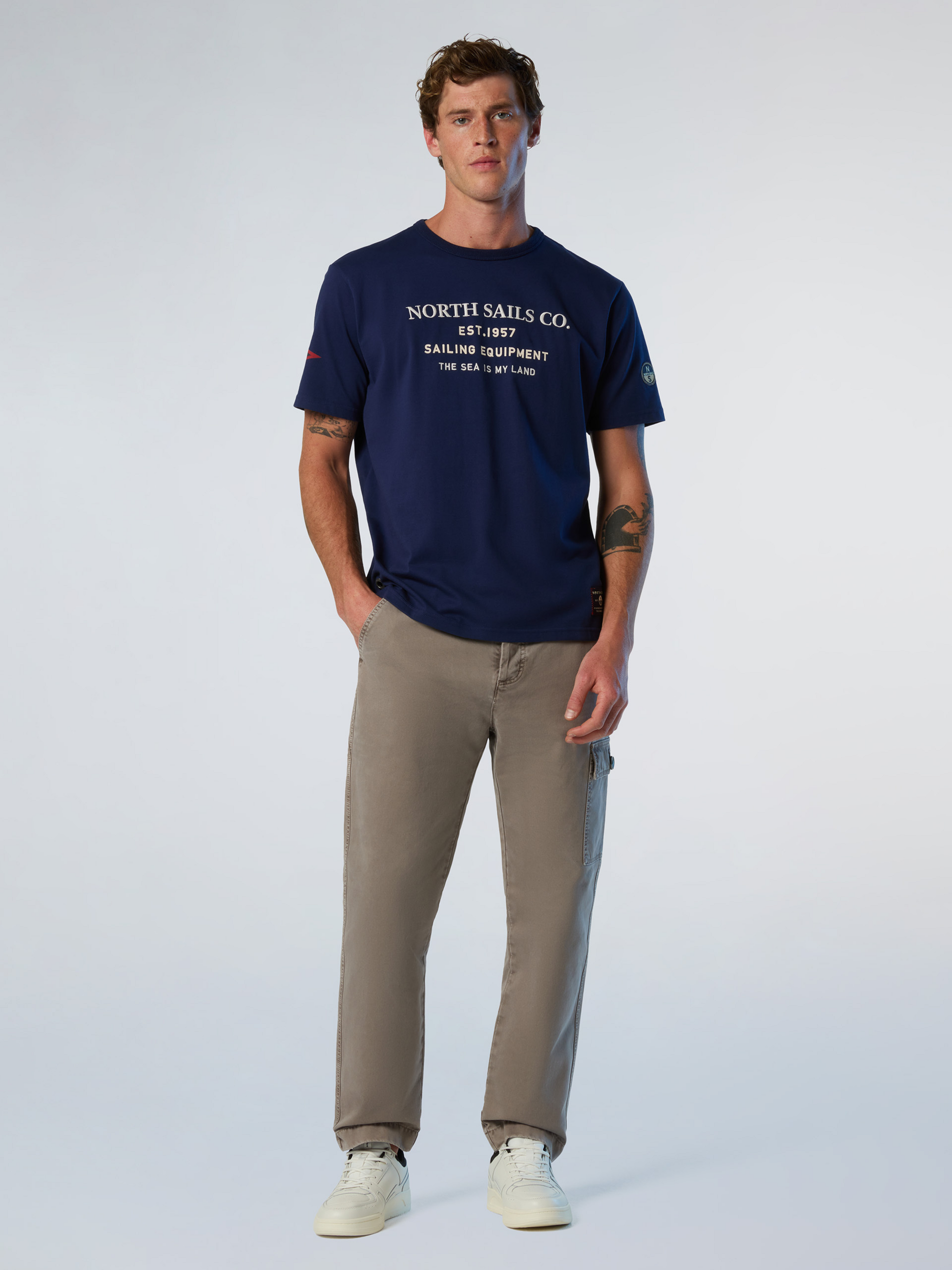 NORTH SAILS, North Sails T-shirt With Sailing Print