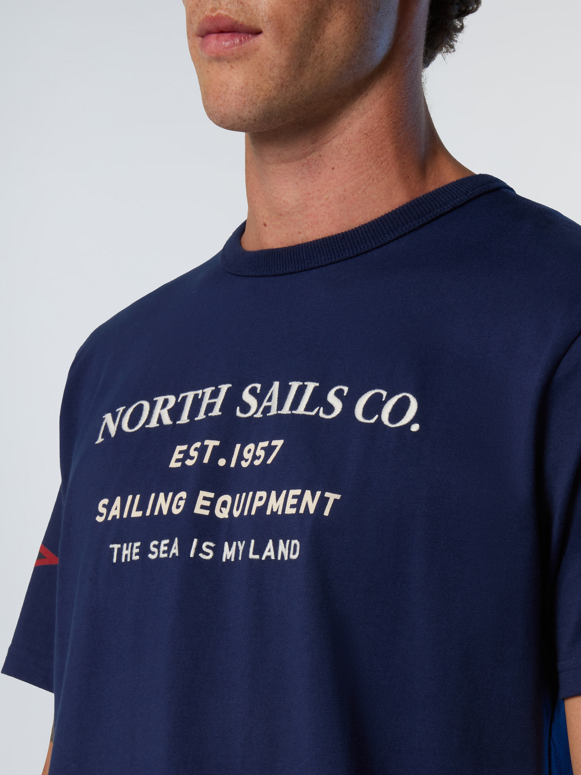 NORTH SAILS, North Sails T-shirt With Sailing Print