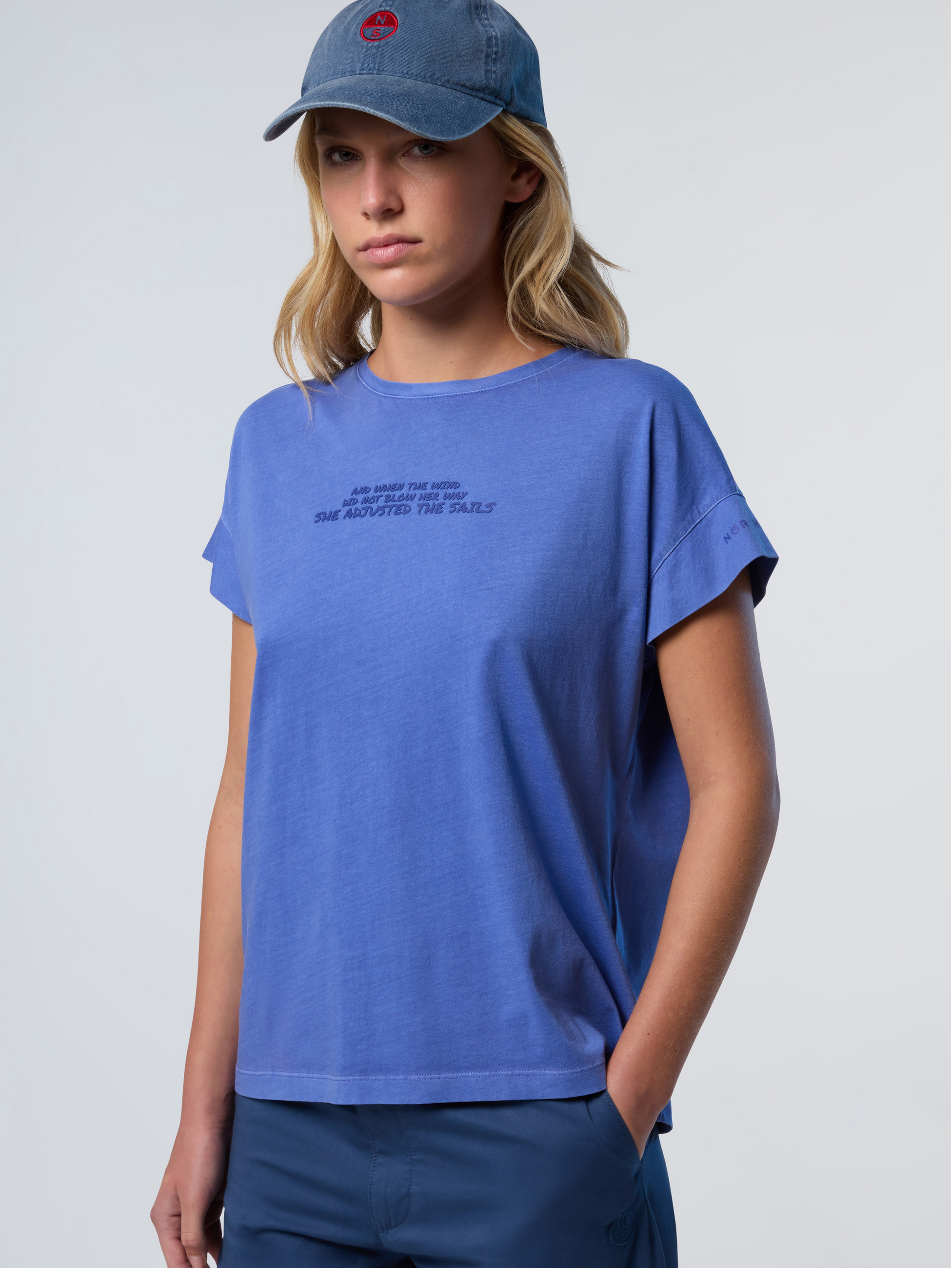 NORTH SAILS, North Sails T-shirt With Slogan Print