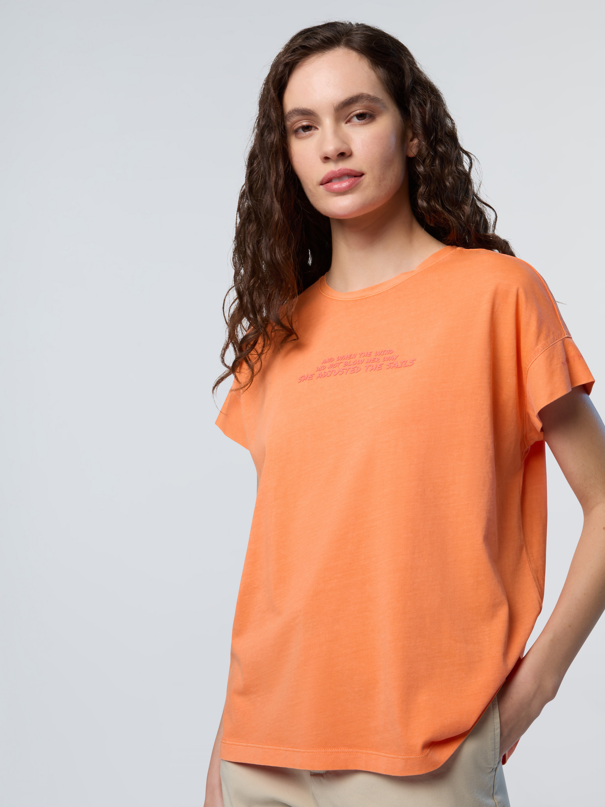 NORTH SAILS, North Sails T-shirt With Slogan Print