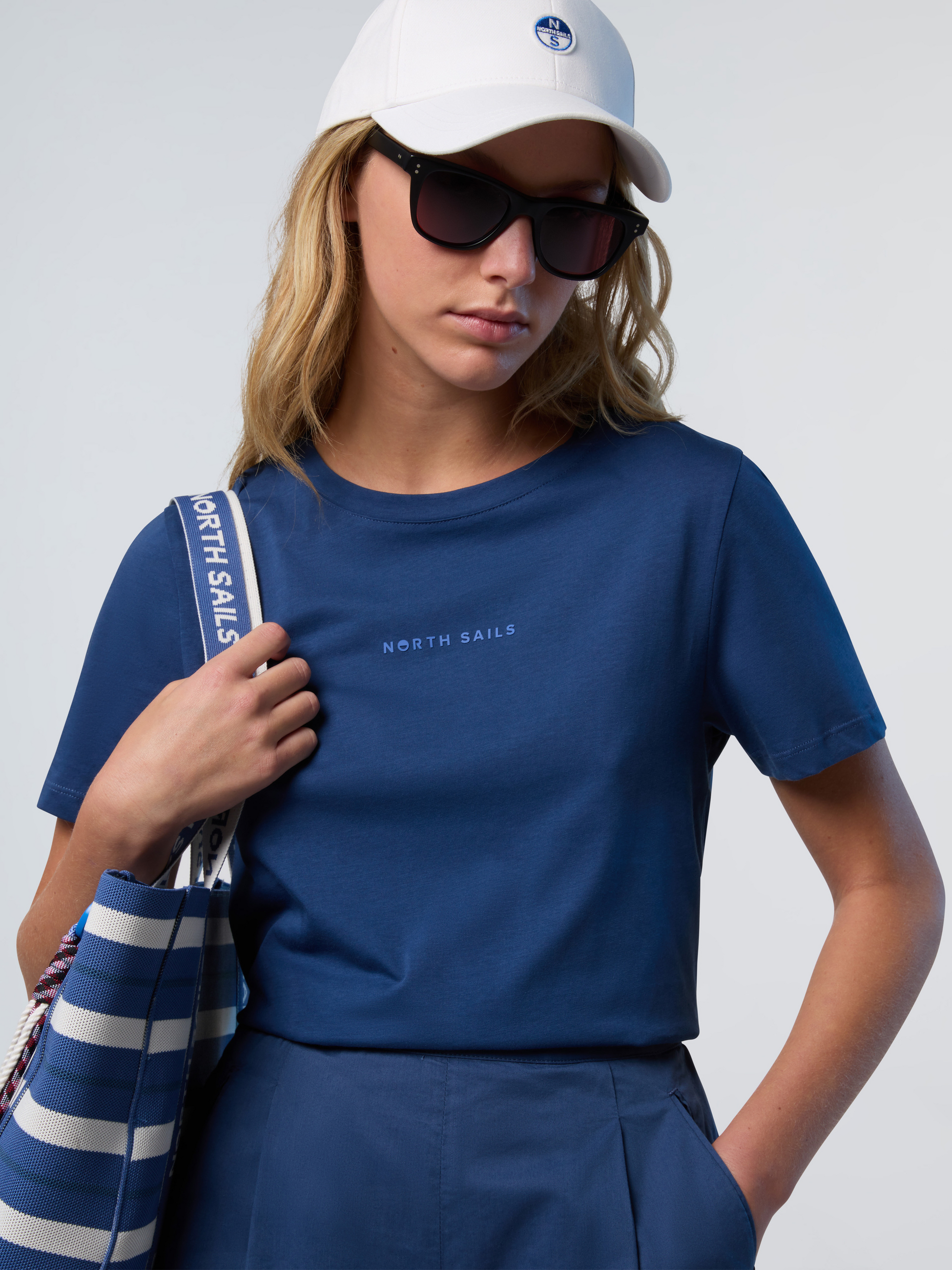 NORTH SAILS, North Sails T-shirt With Tonal North Sails Print
