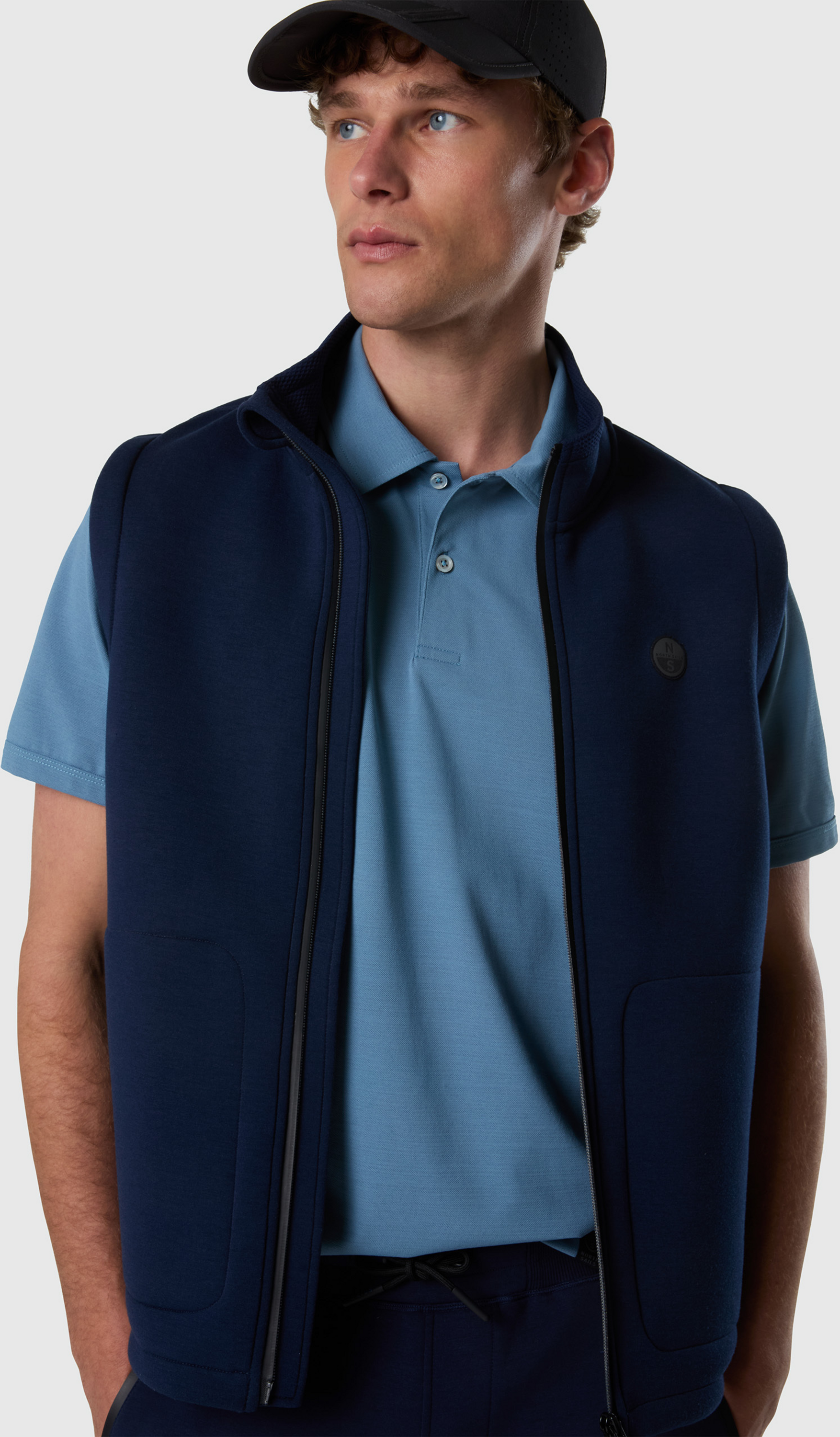 NORTH SAILS, North Sails Vest Scuba Fleece