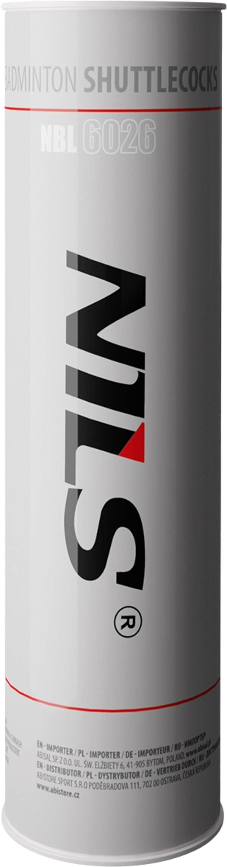 NORTHIX, Nylon Shuttlecocks, Multicolor, 6 Pack