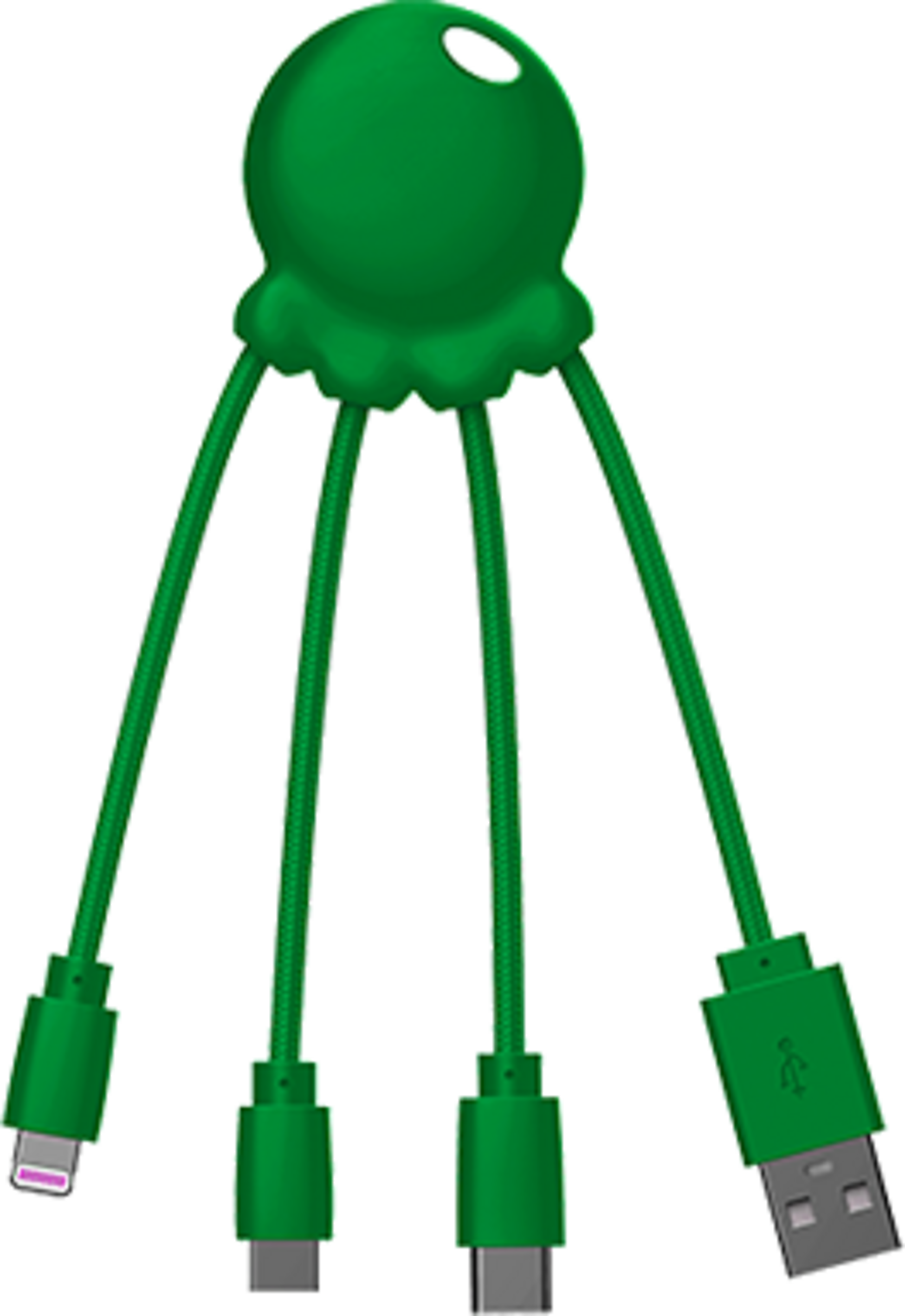 XOOPAR, Octopus Multi-connector Usb-kabel Gr&ouml;n