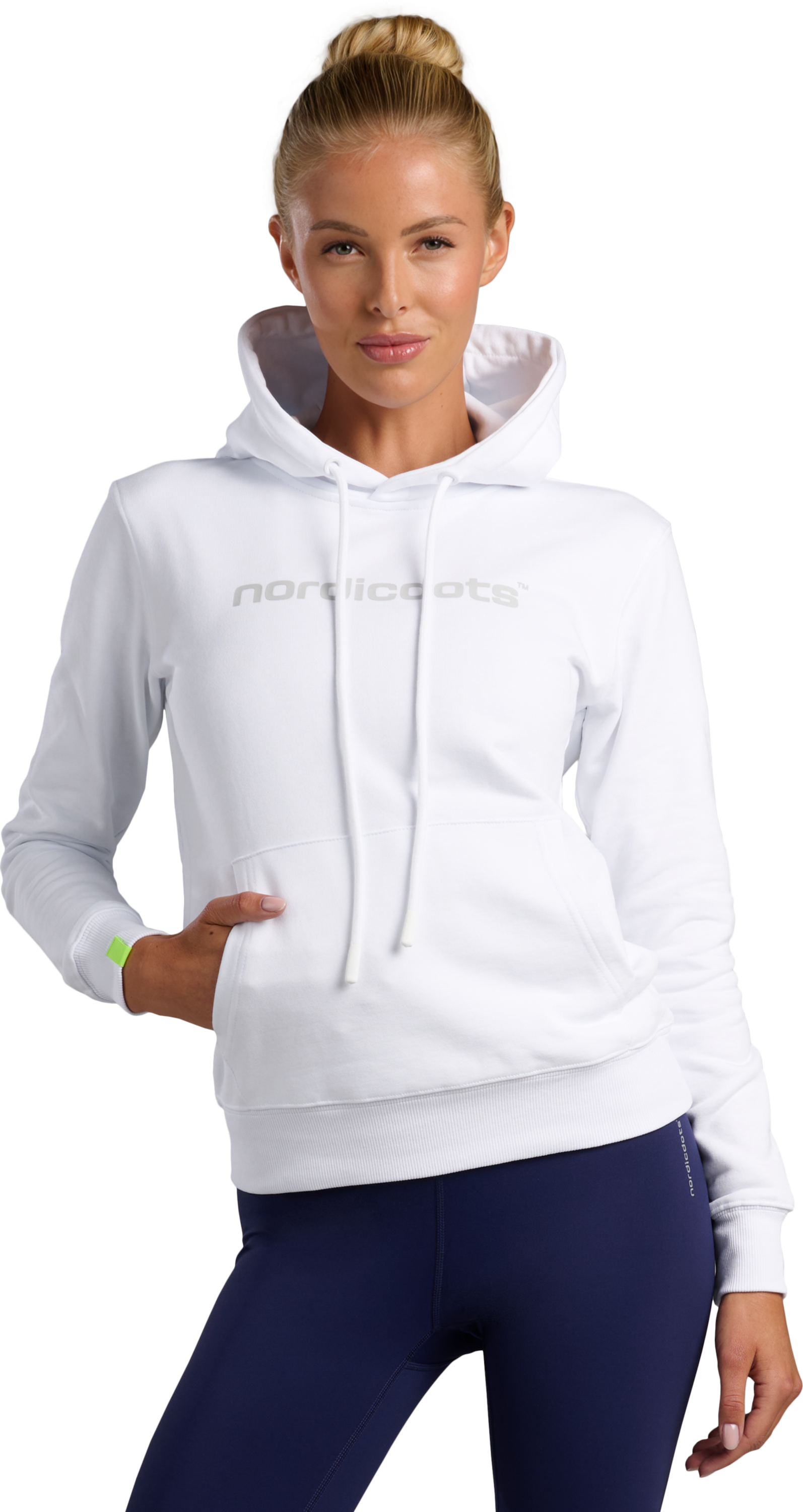 NORDICDOTS, Off Court Hoodie White