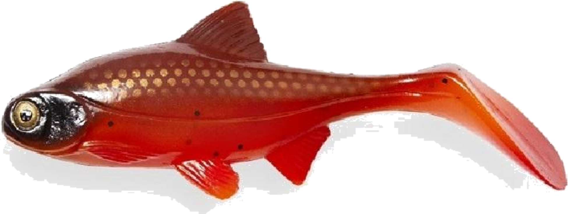 OLA LURES, Ola Lures Hooligan Roach Jr Orange Red 15cm 45gr