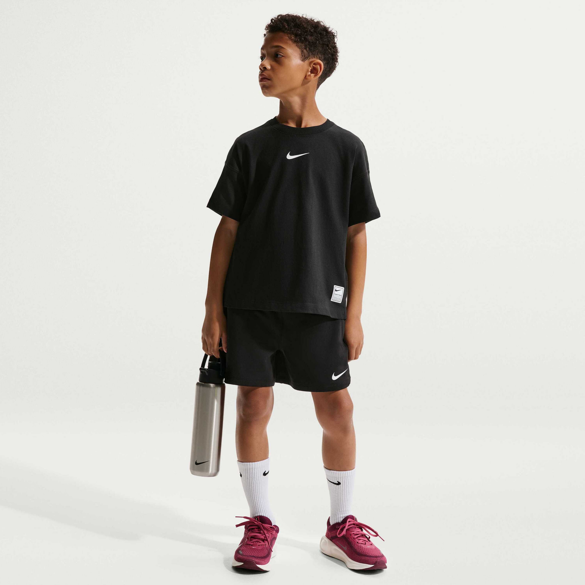 NIKE, Older Kids' (boys') Dri-fit Short-sleeve Training Top Pro