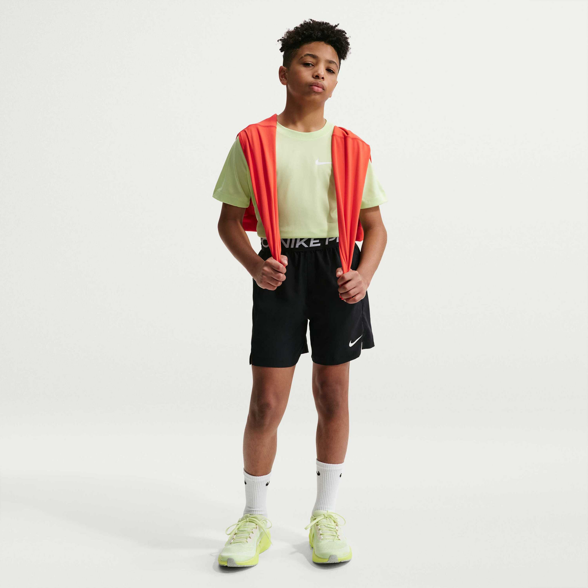 NIKE, Older Kids' (boys') Dri-fit Training Shorts Pro