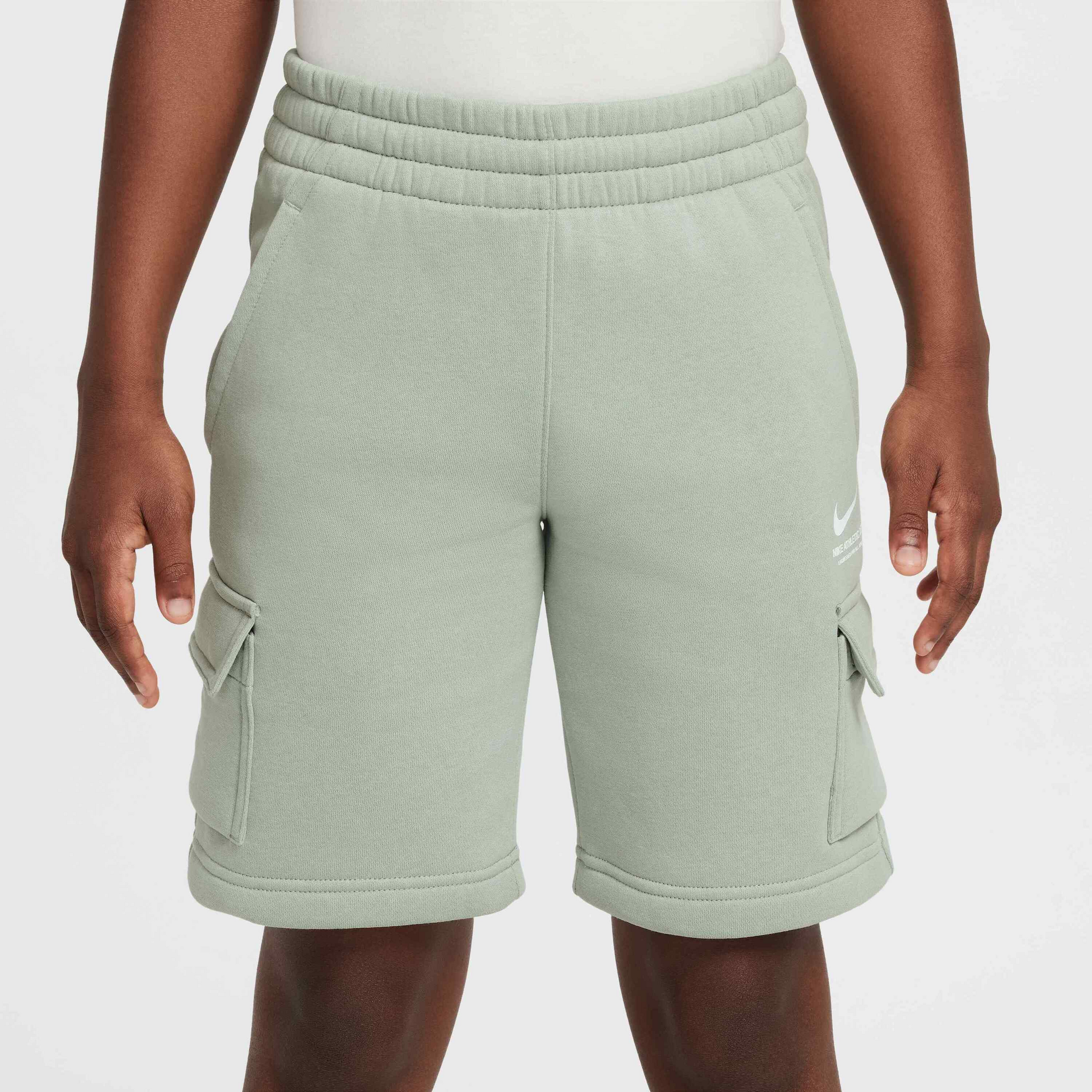 NIKE, Older Kids' (boys') Fleece Cargo Shorts Sportswear