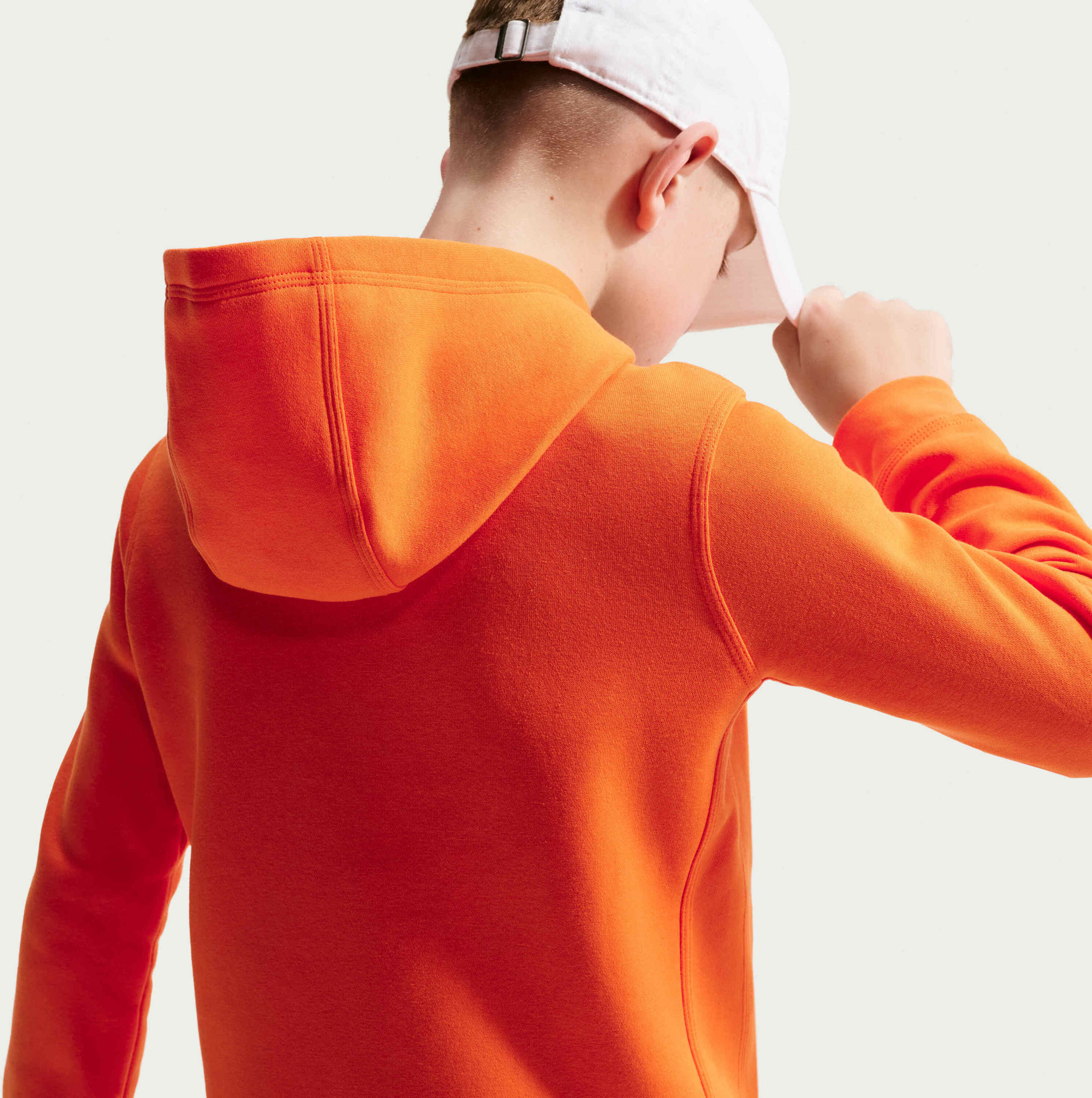NIKE, Older Kids' (boys') Football Pullover Hoodie Netherlands Club