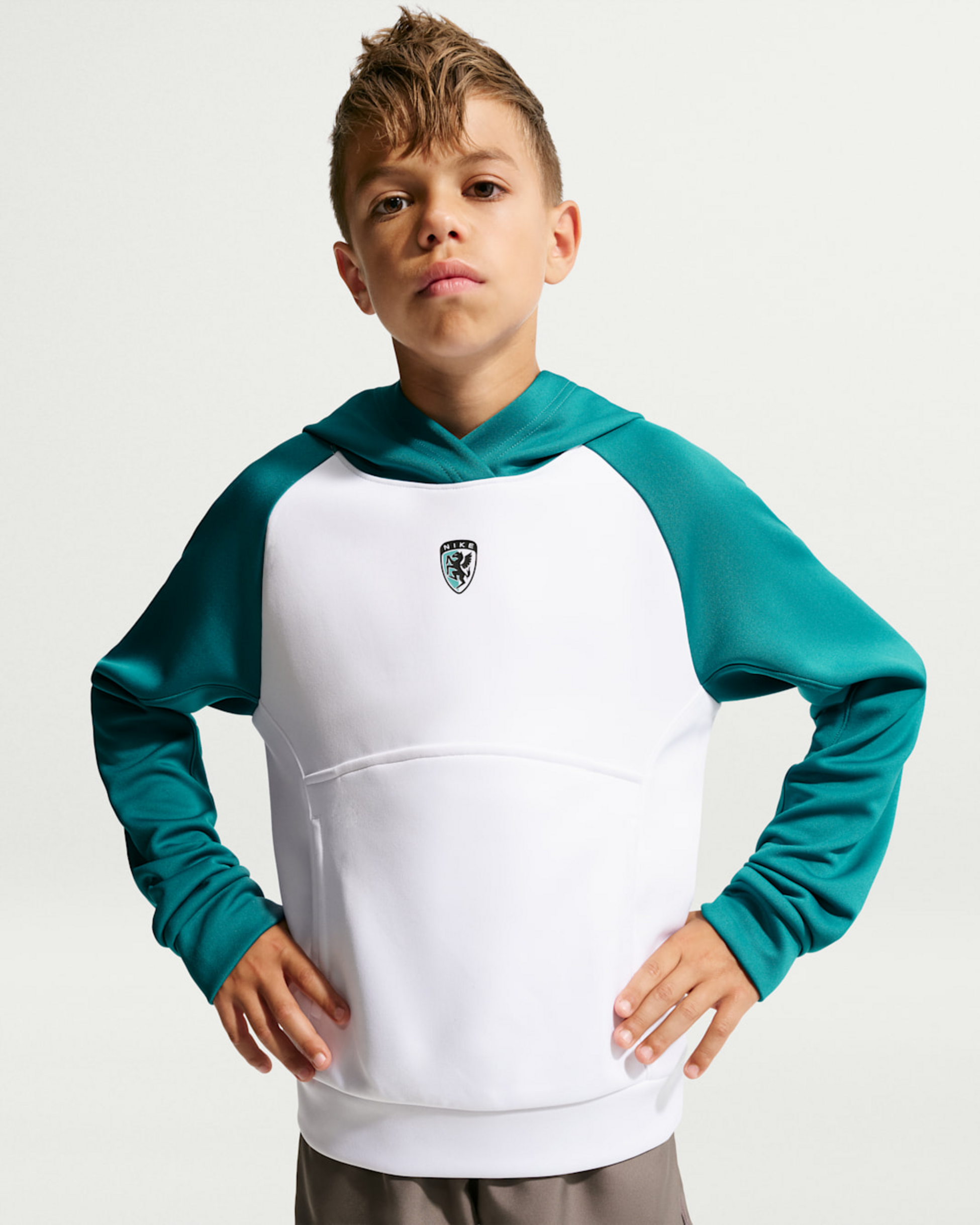 NIKE, Older Kids' (boys') Hoodie Multi Renew