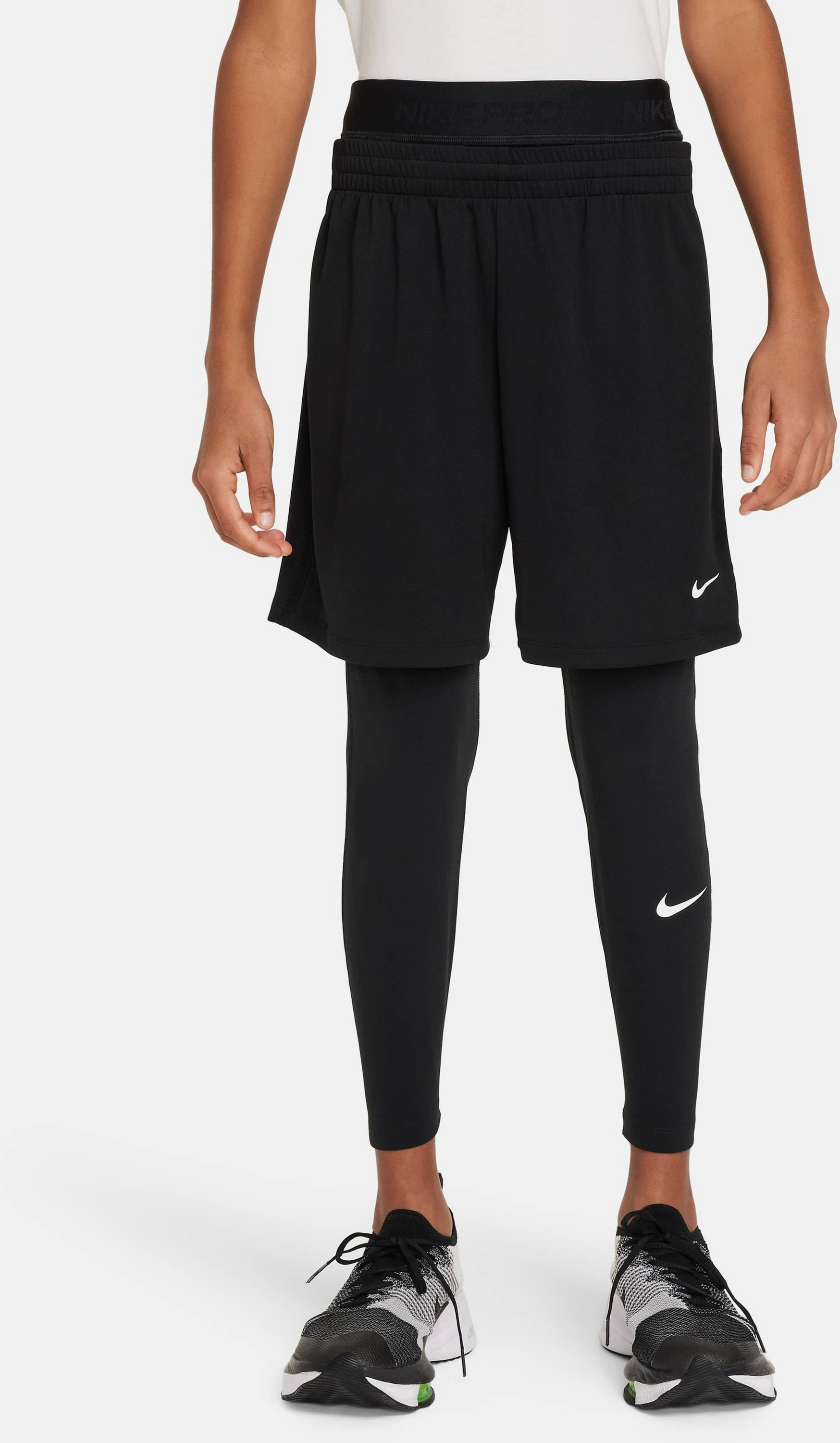 NIKE, Older Kids' (boys') Tights Pro Dri-fit