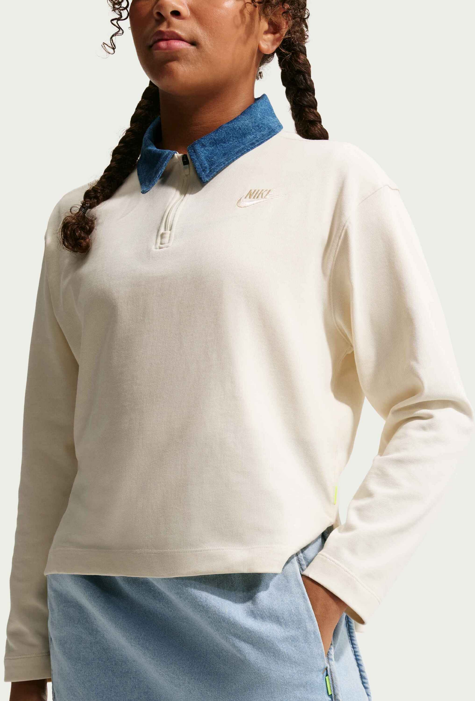 NIKE, Older Kids' (girls') Denim Skirt Sportswear Collection