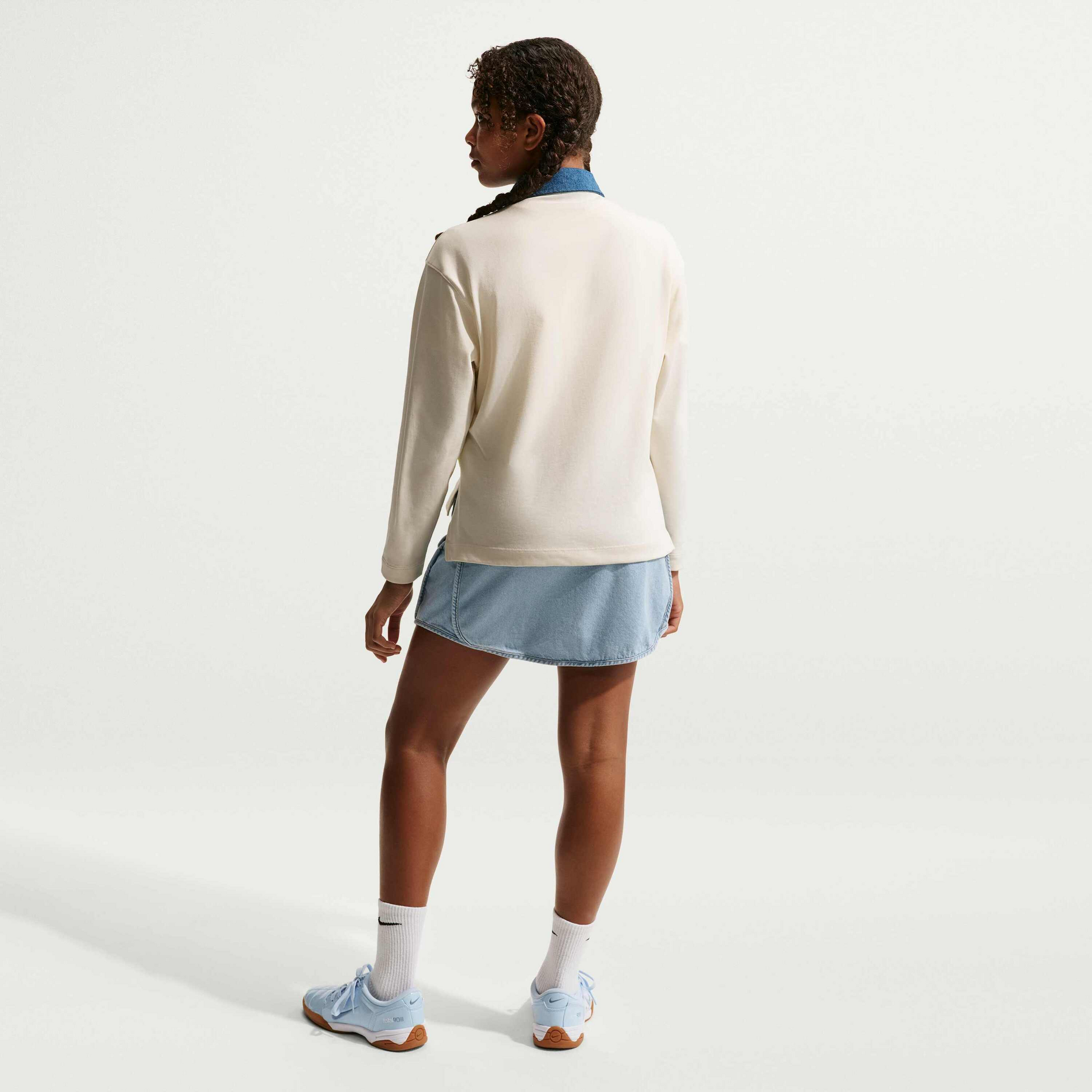 NIKE, Older Kids' (girls') Denim Skirt Sportswear Collection