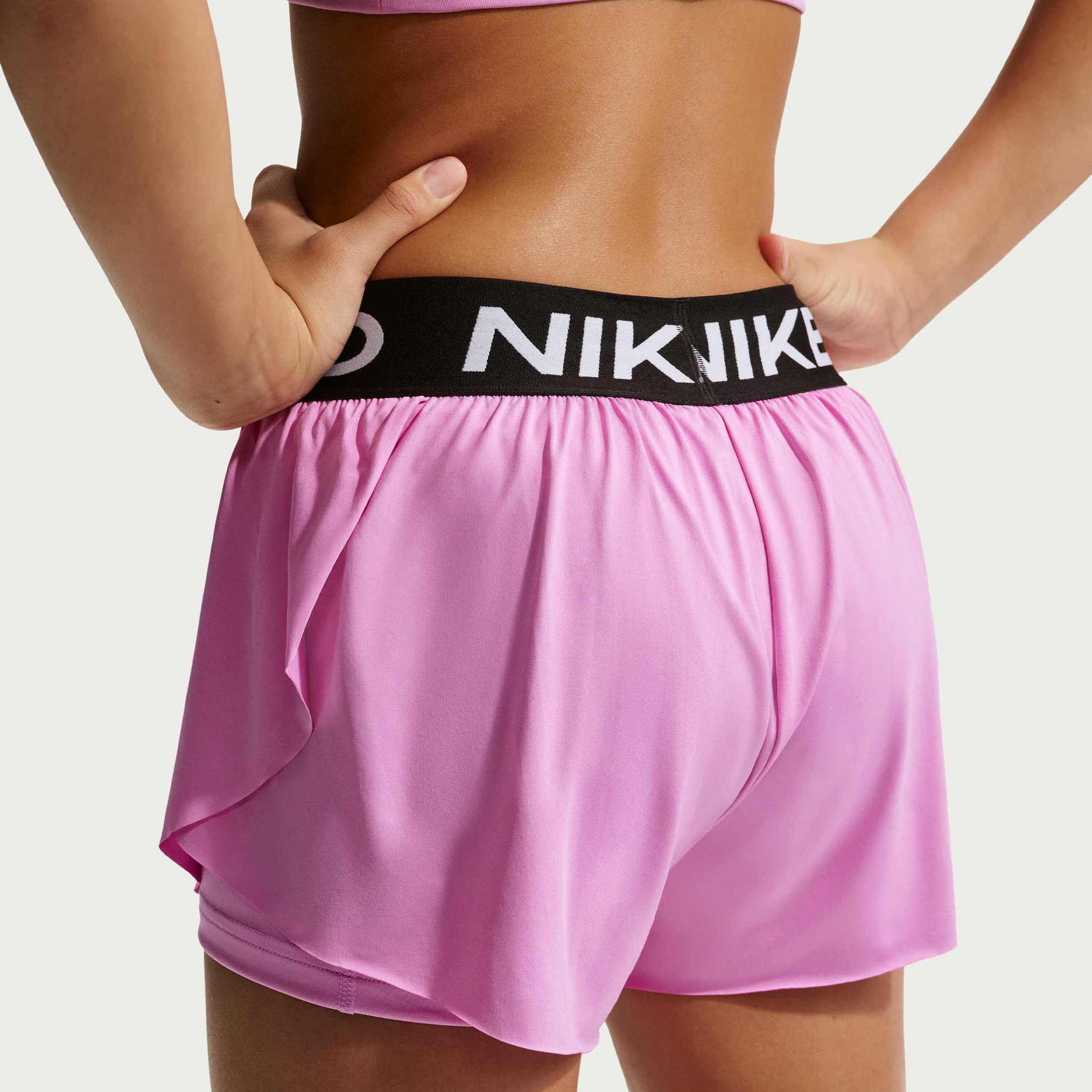 NIKE, Older Kids' (girls') Dri-fit 2-in-1 Shorts Pro