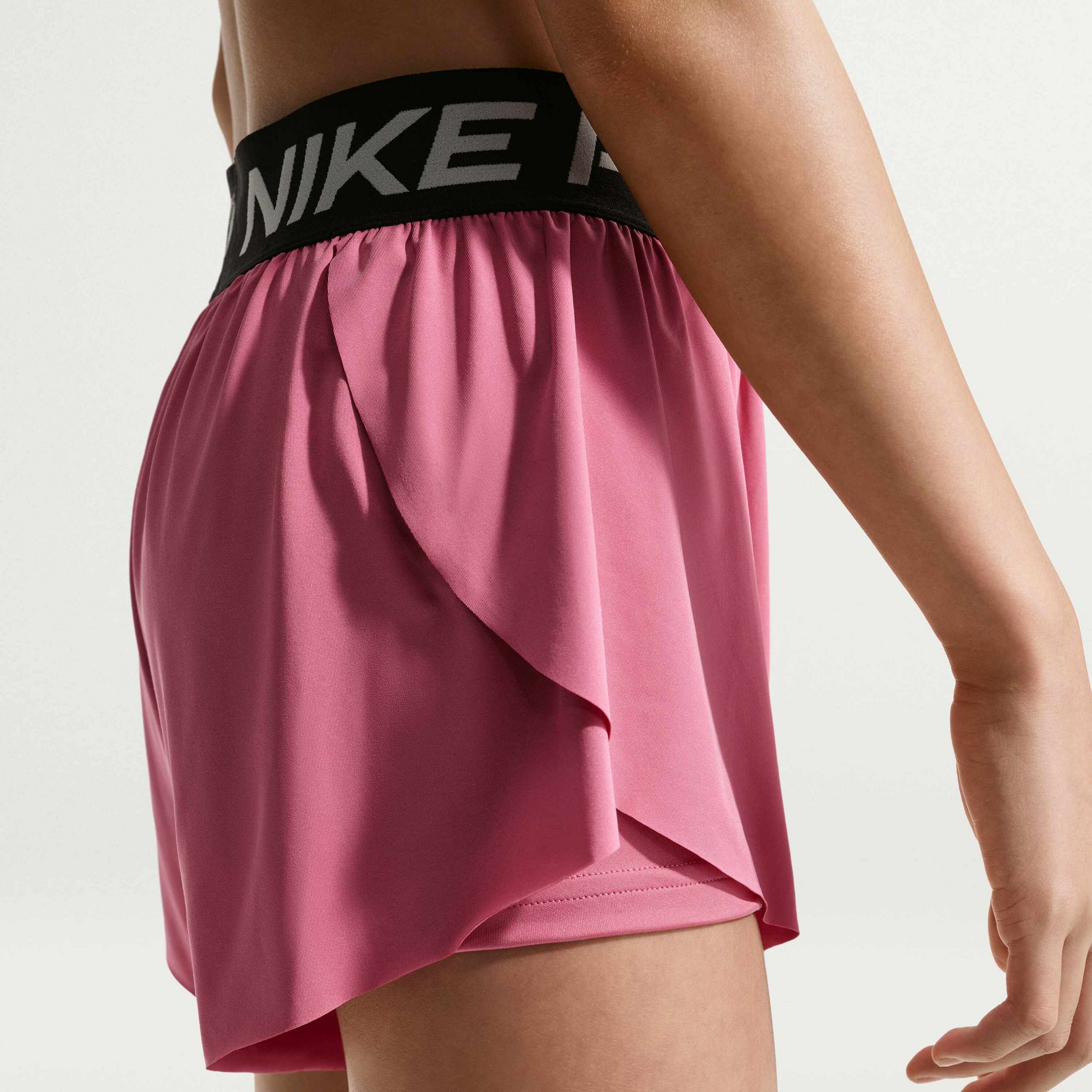 NIKE, Older Kids' (girls') Dri-fit 2-in-1 Shorts Pro