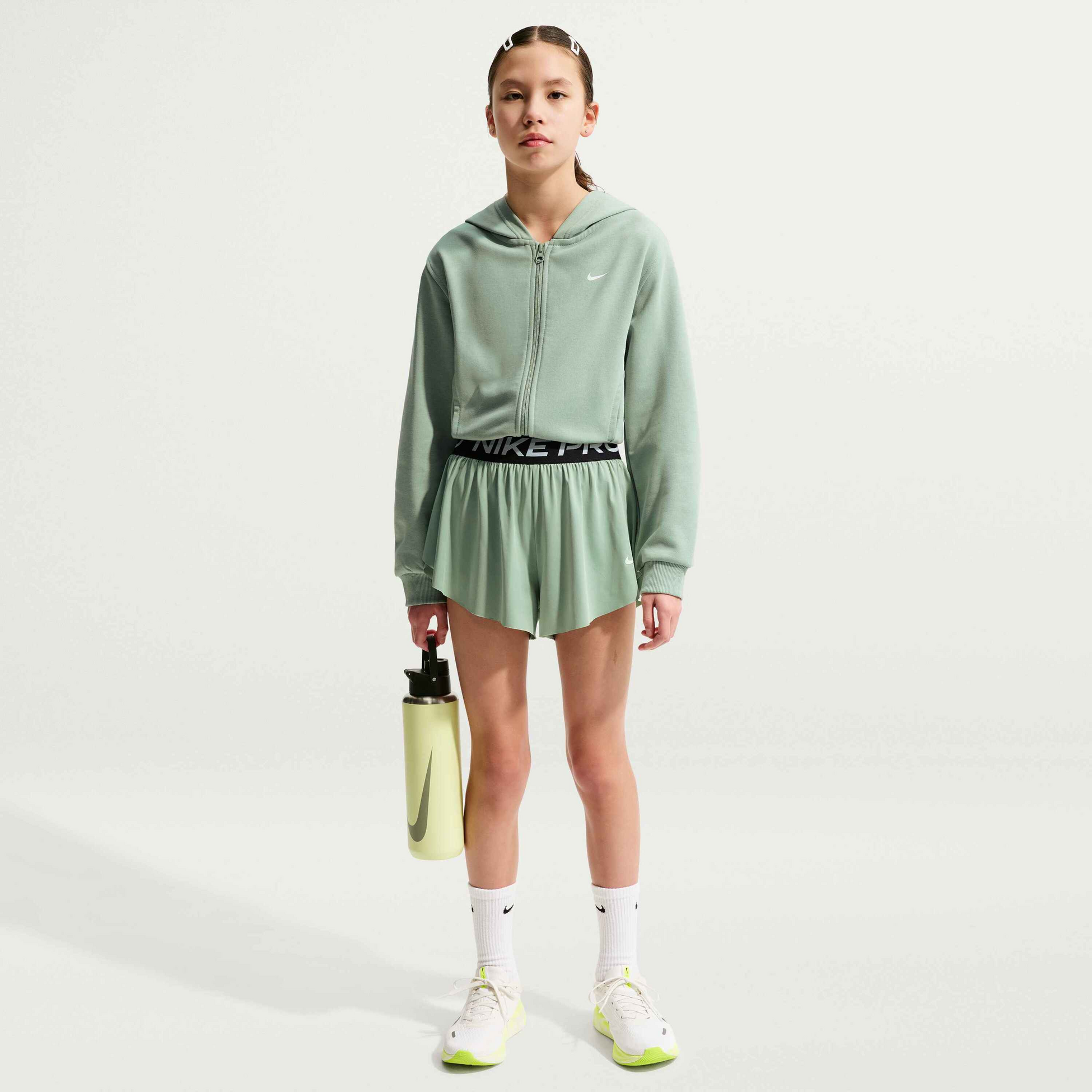 NIKE, Older Kids' (girls') Dri-fit 2-in-1 Shorts Pro