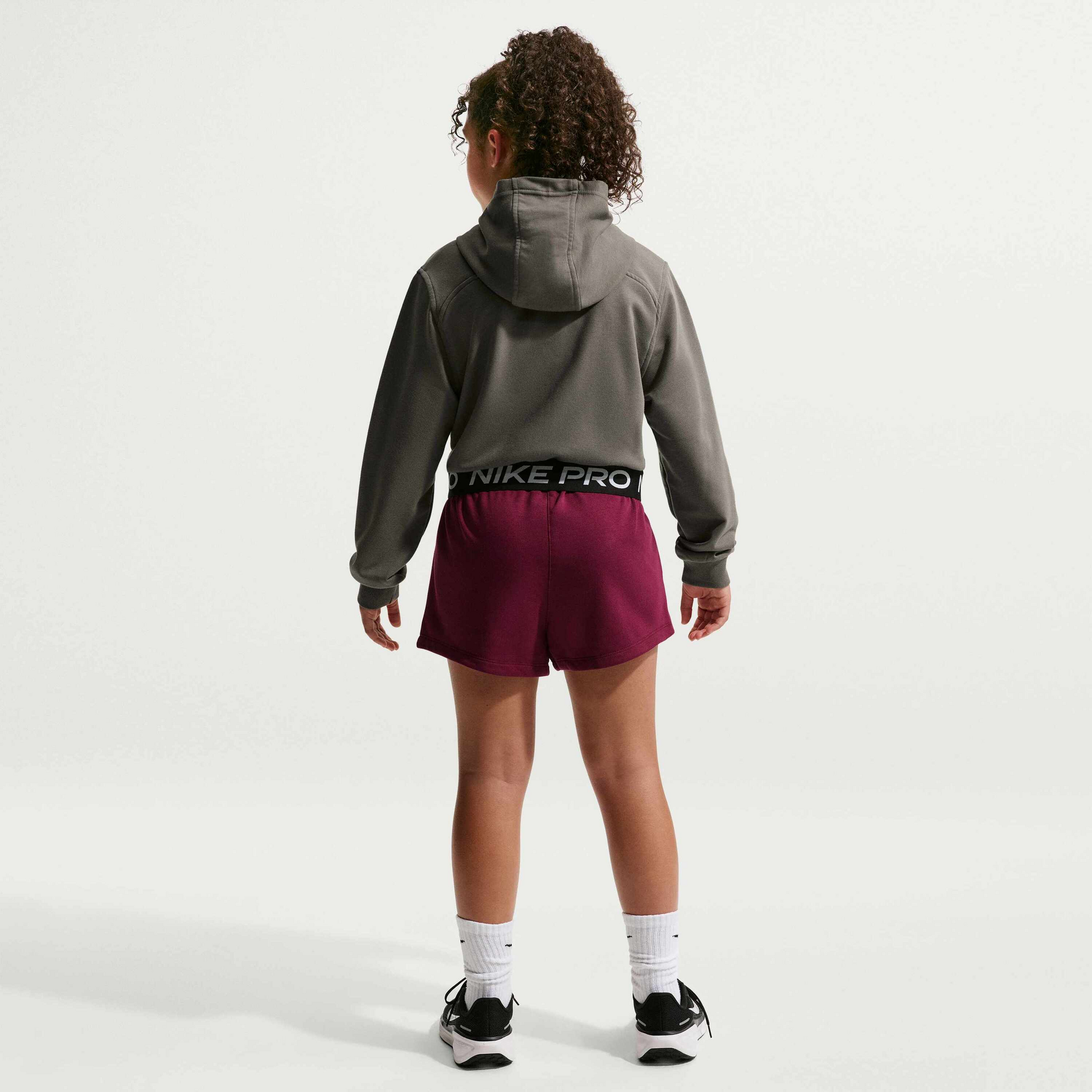 NIKE, Older Kids' (girls') Dri-fit Full-zip Hoodie Pro Fleece