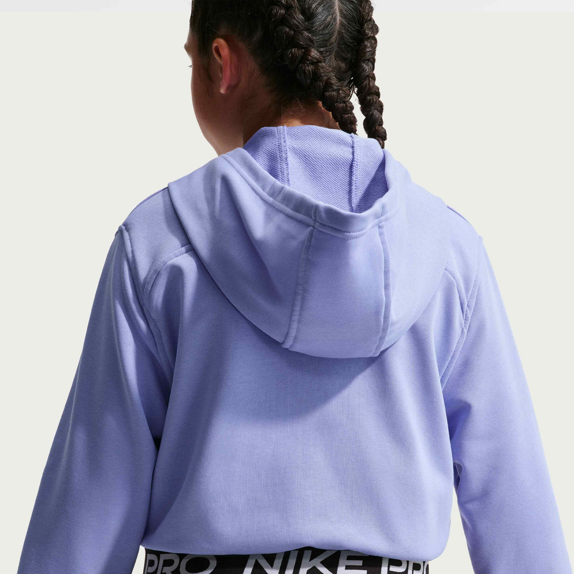 NIKE, Older Kids' (girls') Dri-fit Full-zip Hoodie Pro Fleece