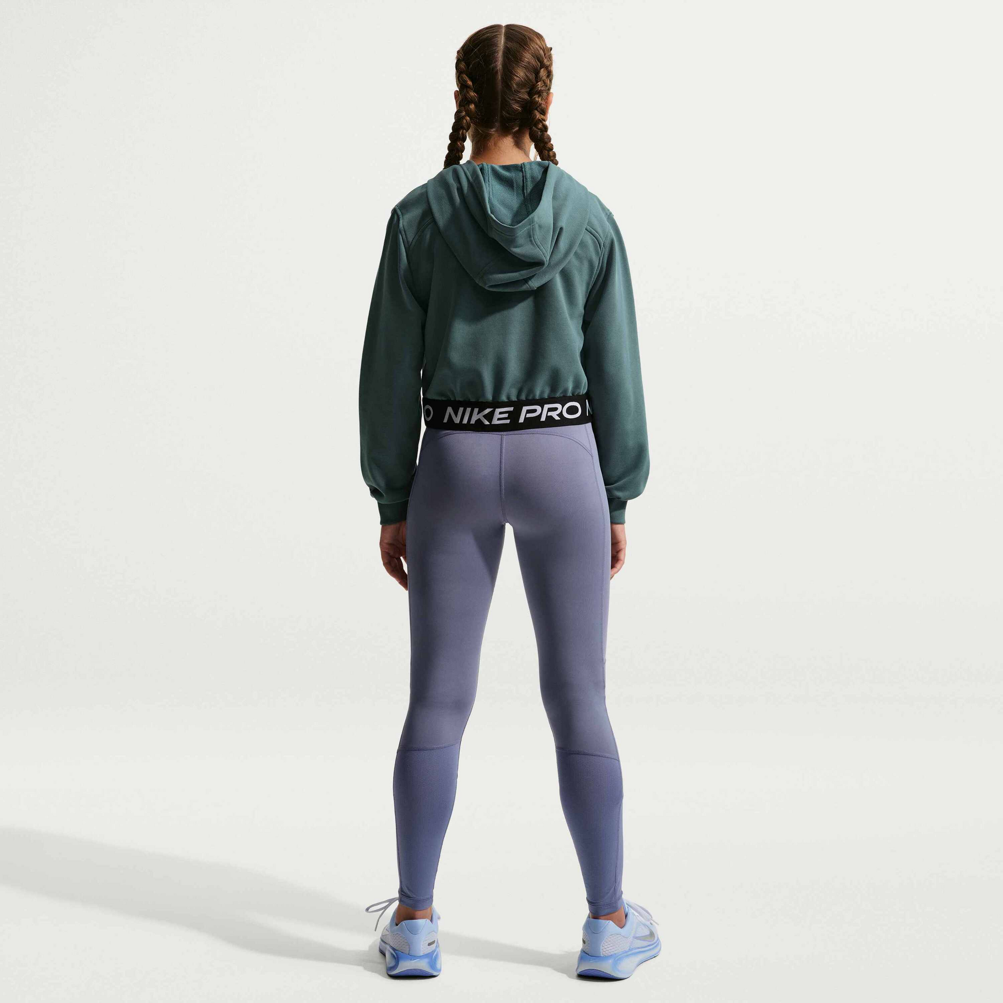 NIKE, Older Kids' (girls') Dri-fit Full-zip Hoodie Pro Fleece