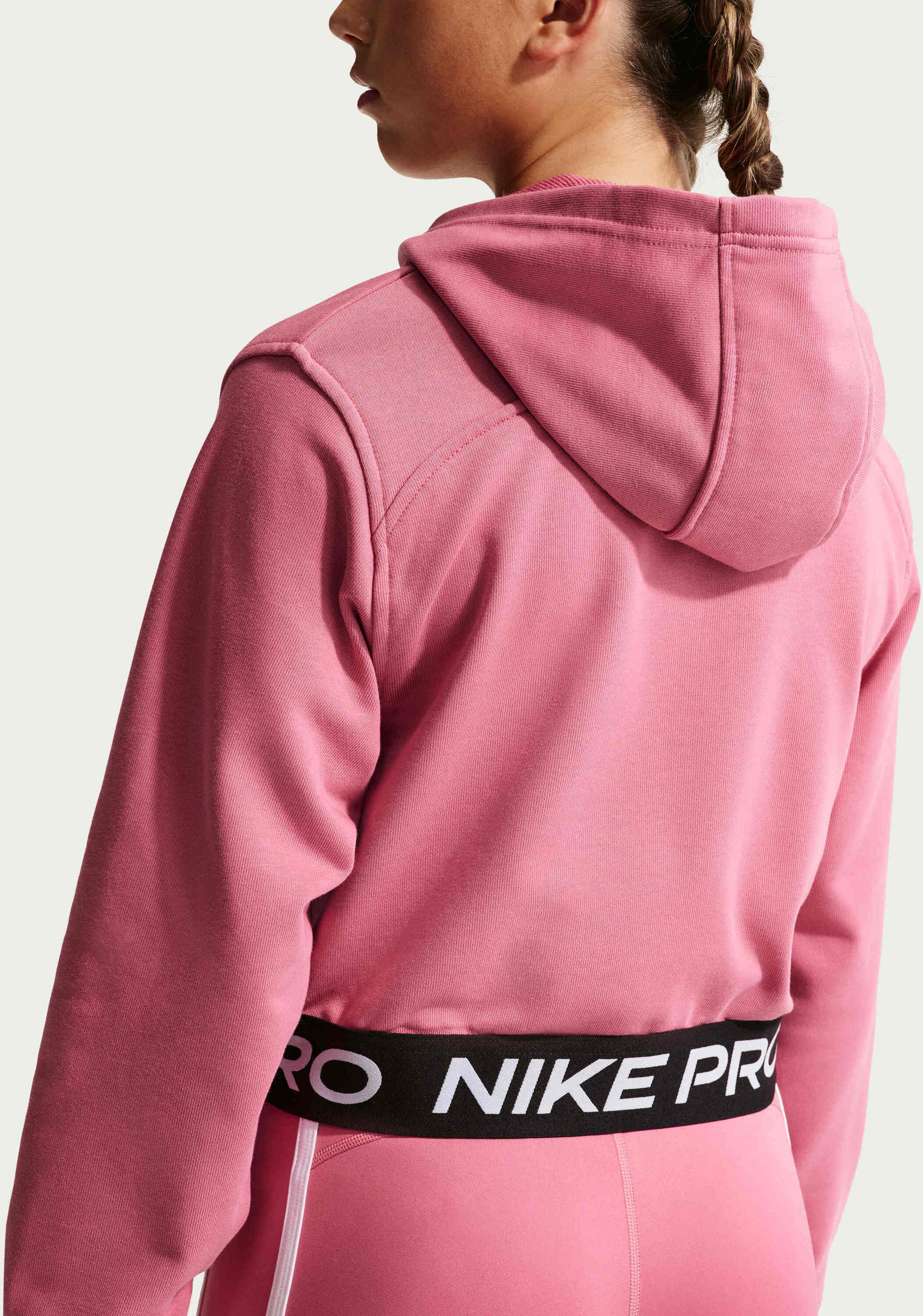 NIKE, Older Kids' (girls') Dri-fit Full-zip Hoodie Pro Fleece