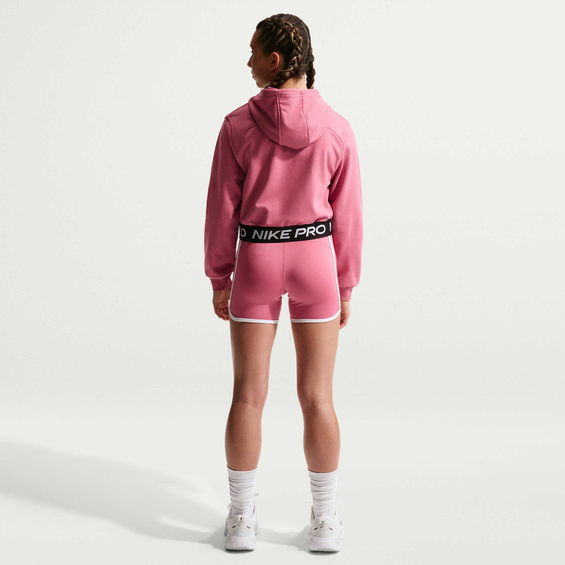 NIKE, Older Kids' (girls') Dri-fit Full-zip Hoodie Pro Fleece