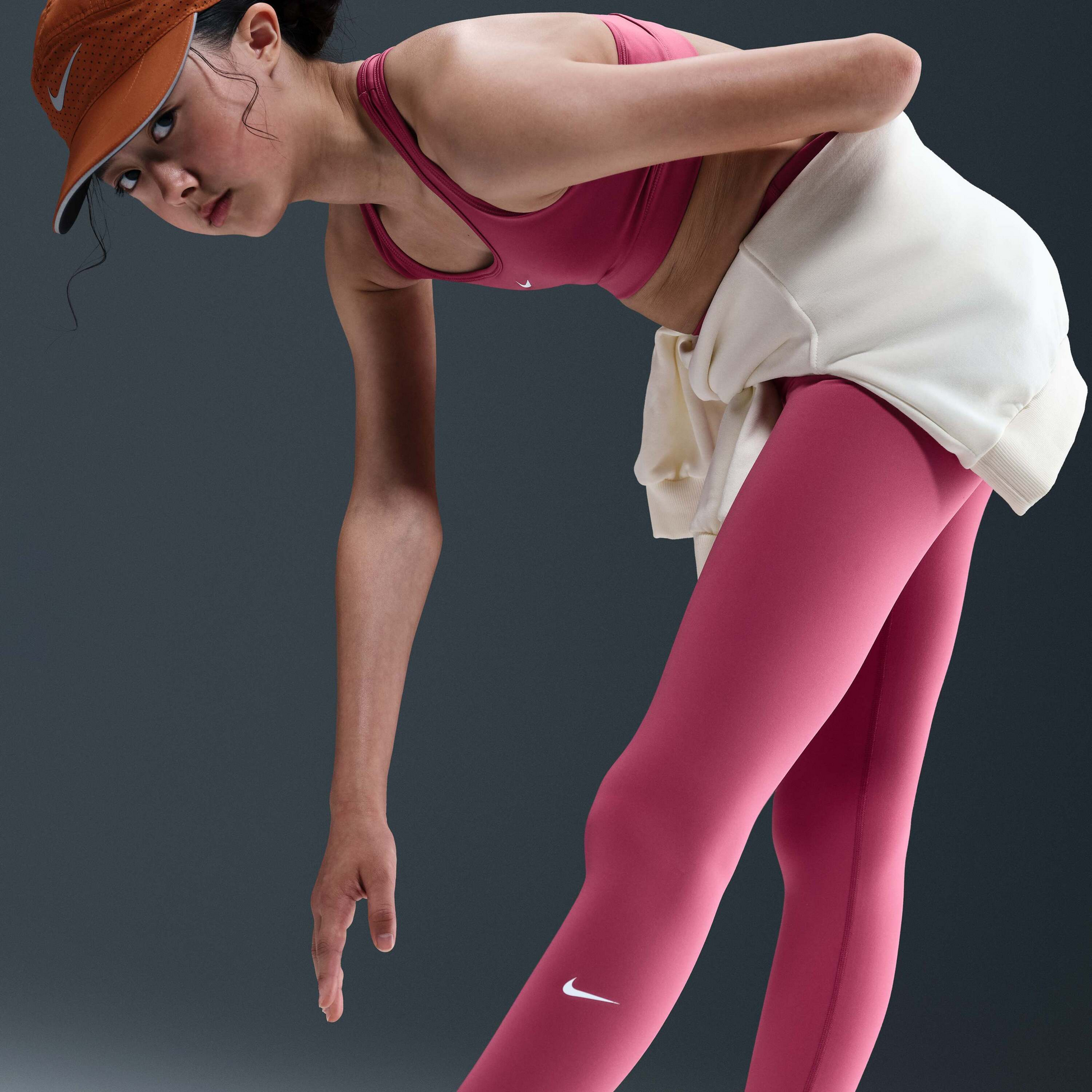 NIKE, Older Kids' (girls') Dri-fit High-waisted Leggings One