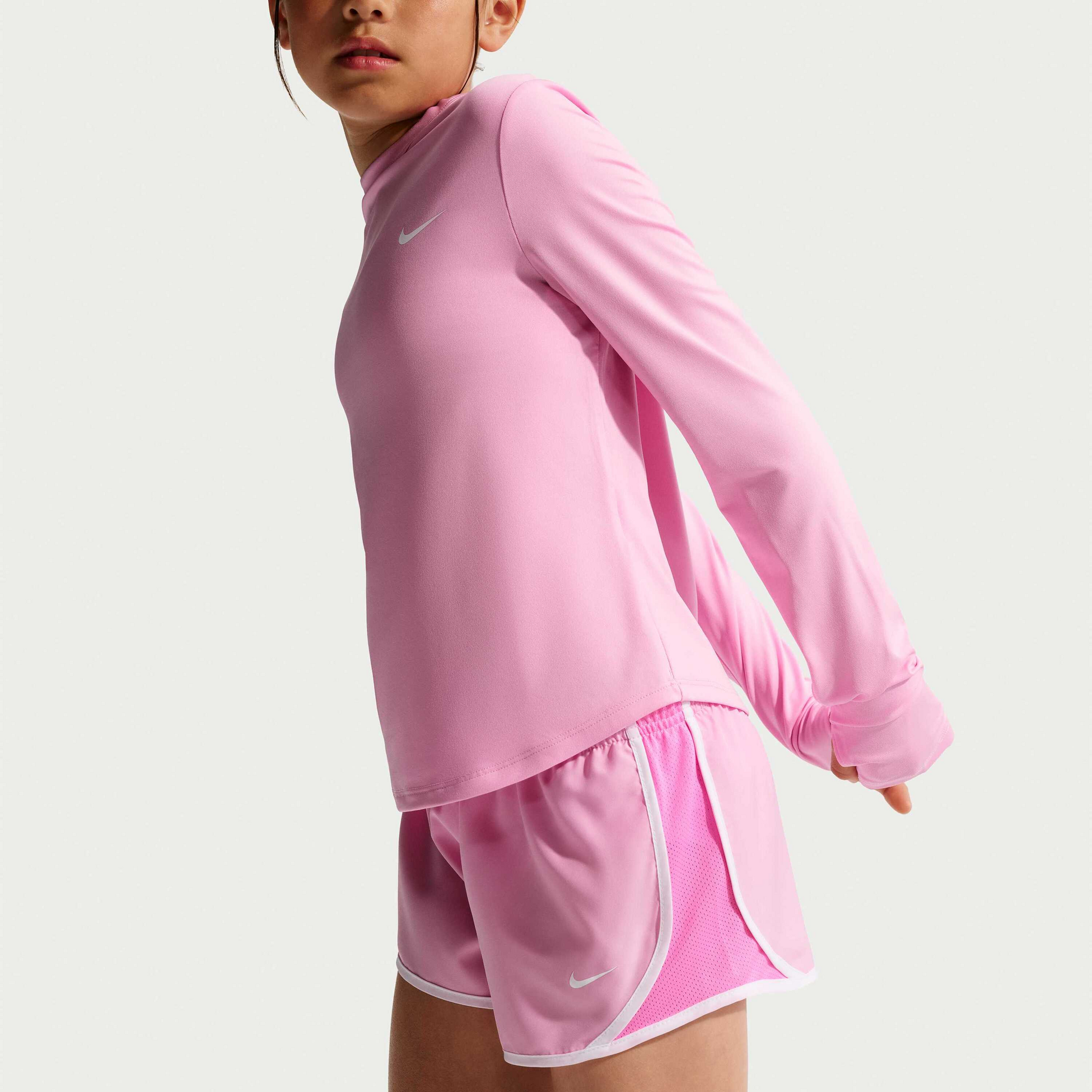 NIKE, Older Kids' (girls') Dri-fit Running Shorts Tempo
