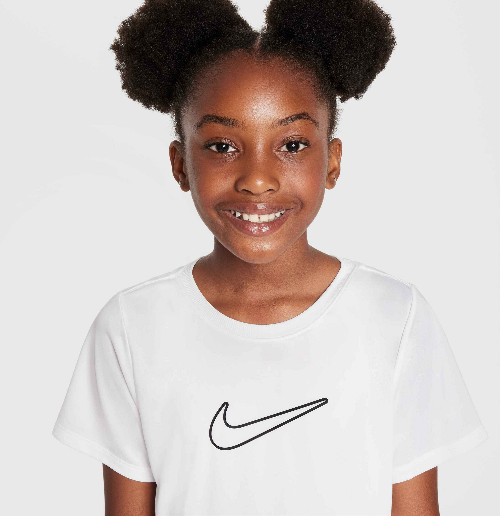 NIKE, Older Kids' (girls') Dri-fit Short-sleeve Top One Fitted