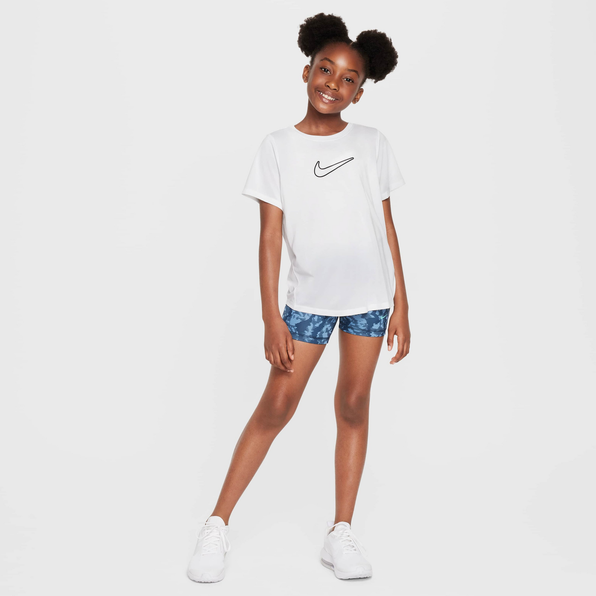 NIKE, Older Kids' (girls') Dri-fit Short-sleeve Top One Fitted