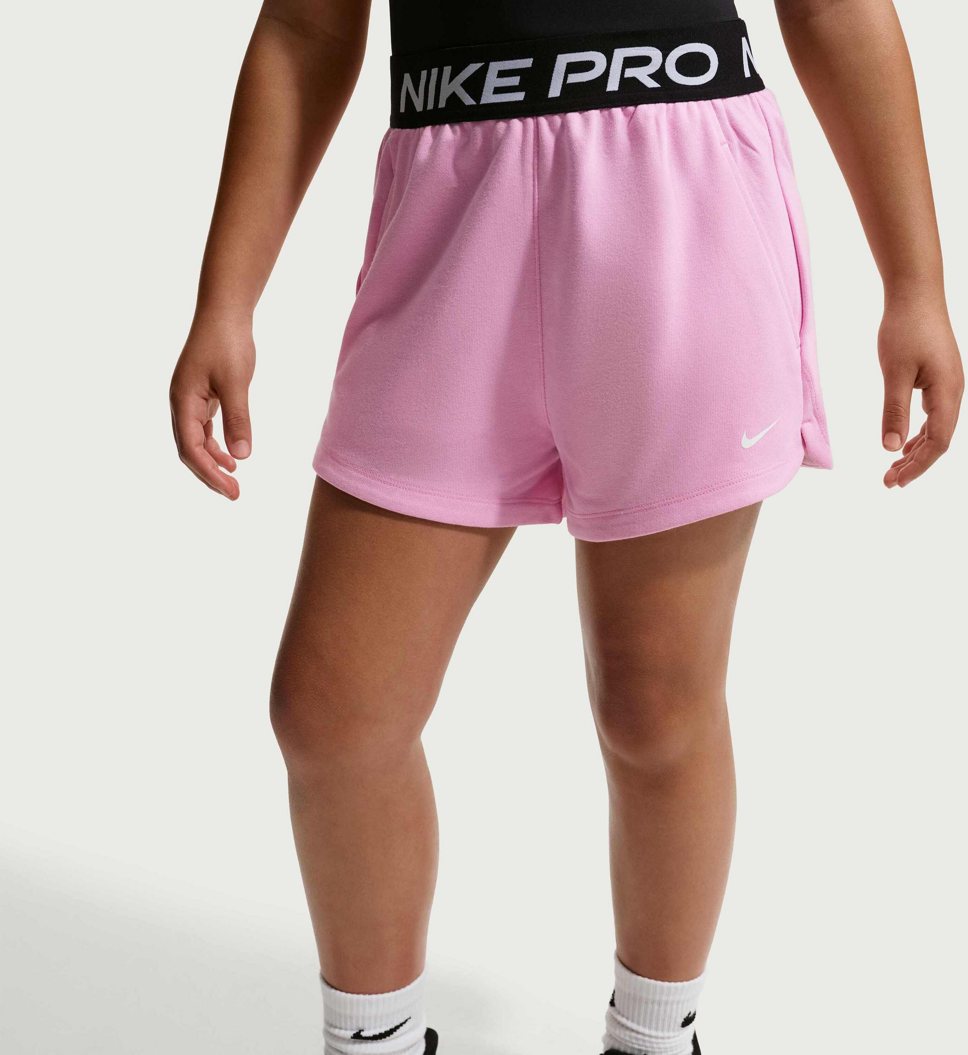NIKE, Older Kids' (girls') Dri-fit Shorts Pro Fleece