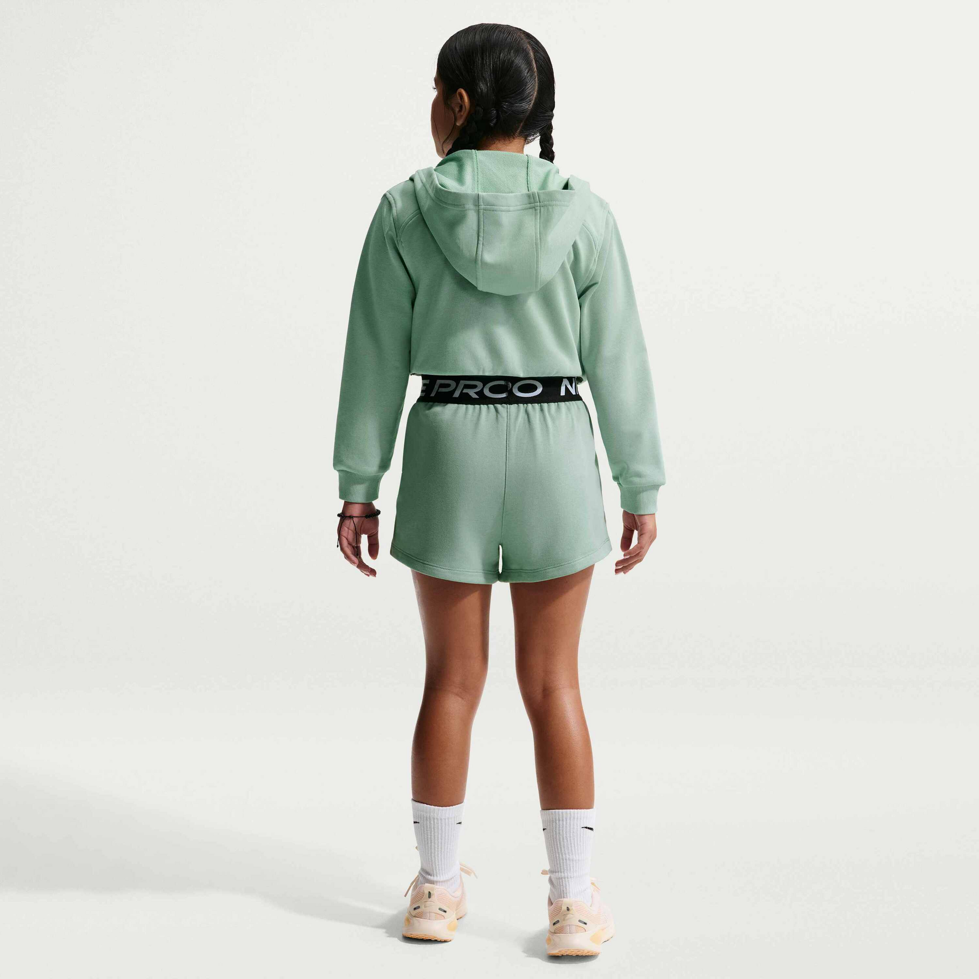 NIKE, Older Kids' (girls') Dri-fit Shorts Pro Fleece