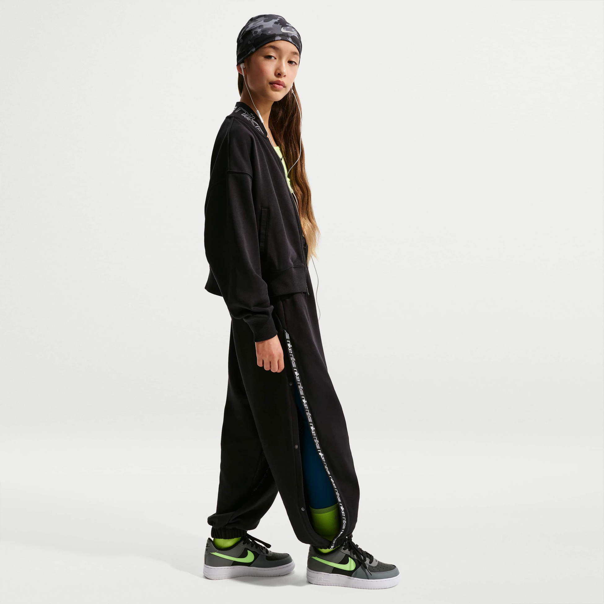 NIKE, Older Kids' (girls') Fleece Trousers Sportswear