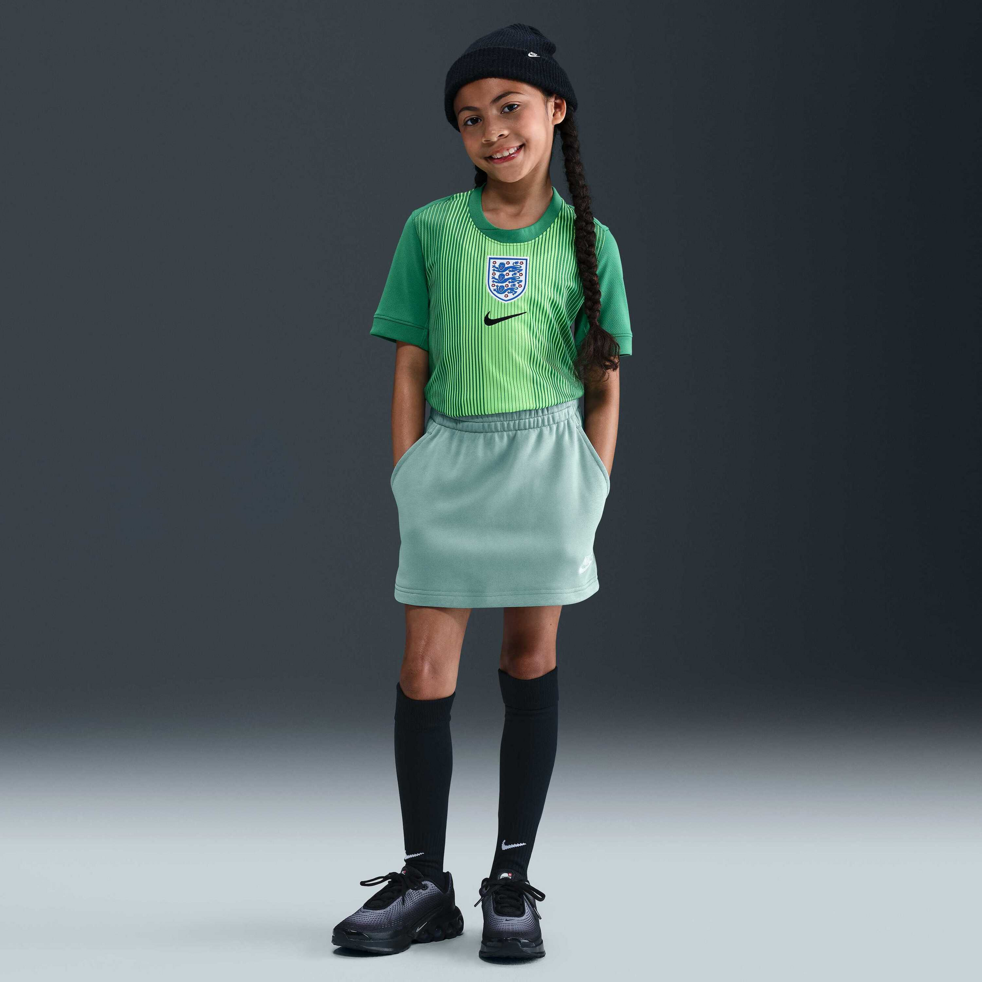 NIKE, Older Kids' (girls') French Terry Skirt Sportswear Club