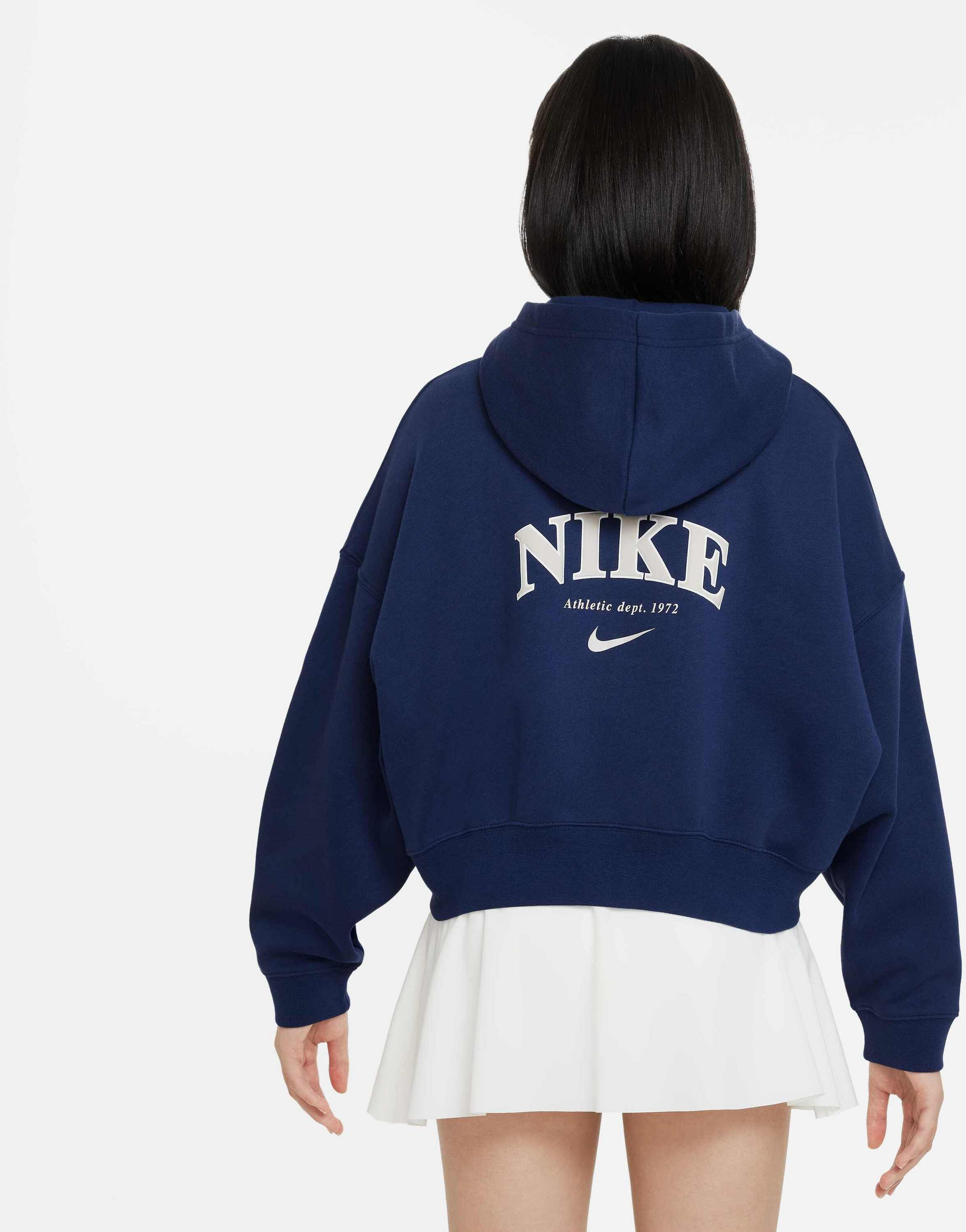 NIKE, Older Kids' (girls') Full-zip Fleece Hoodie Sportswear