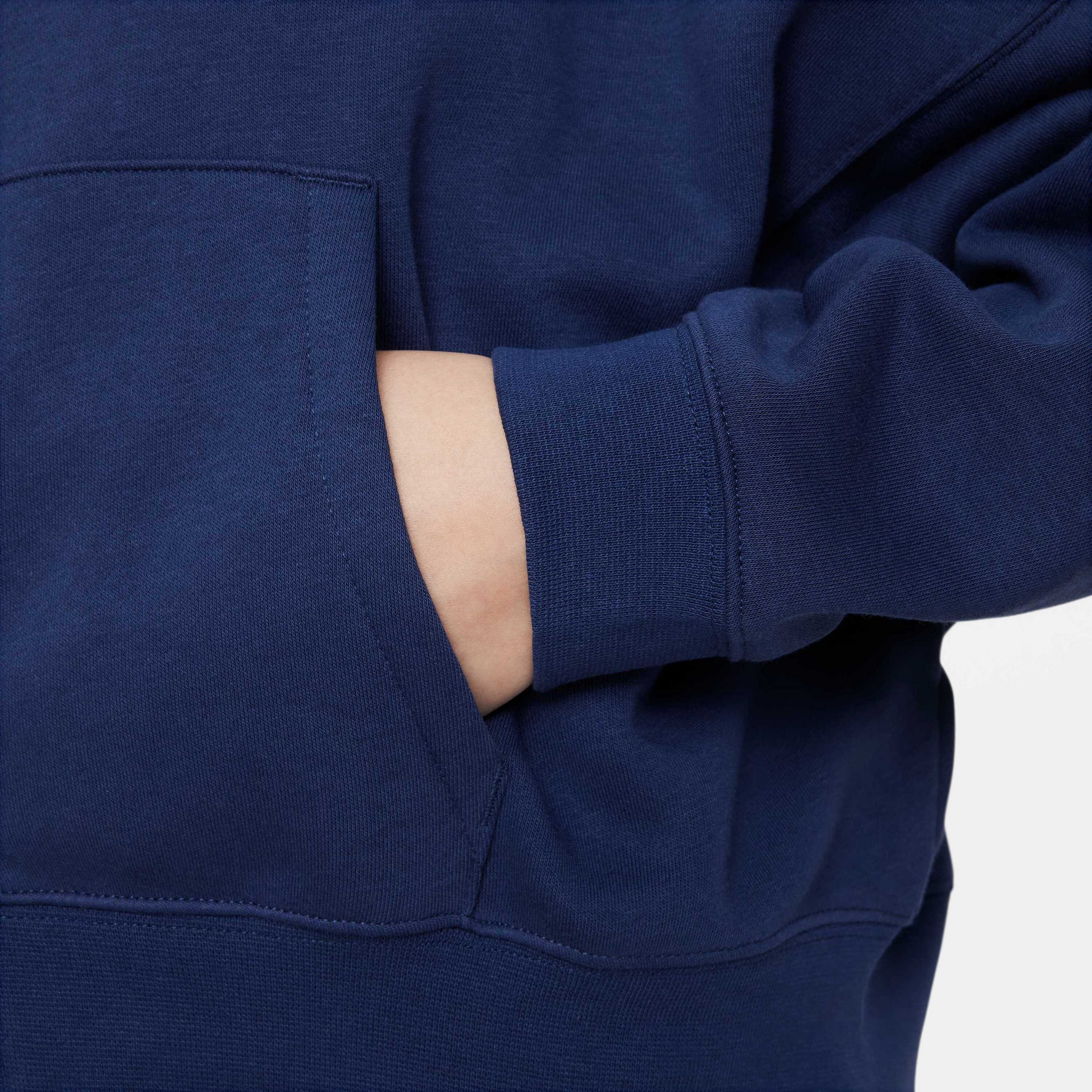 NIKE, Older Kids' (girls') Full-zip Fleece Hoodie Sportswear