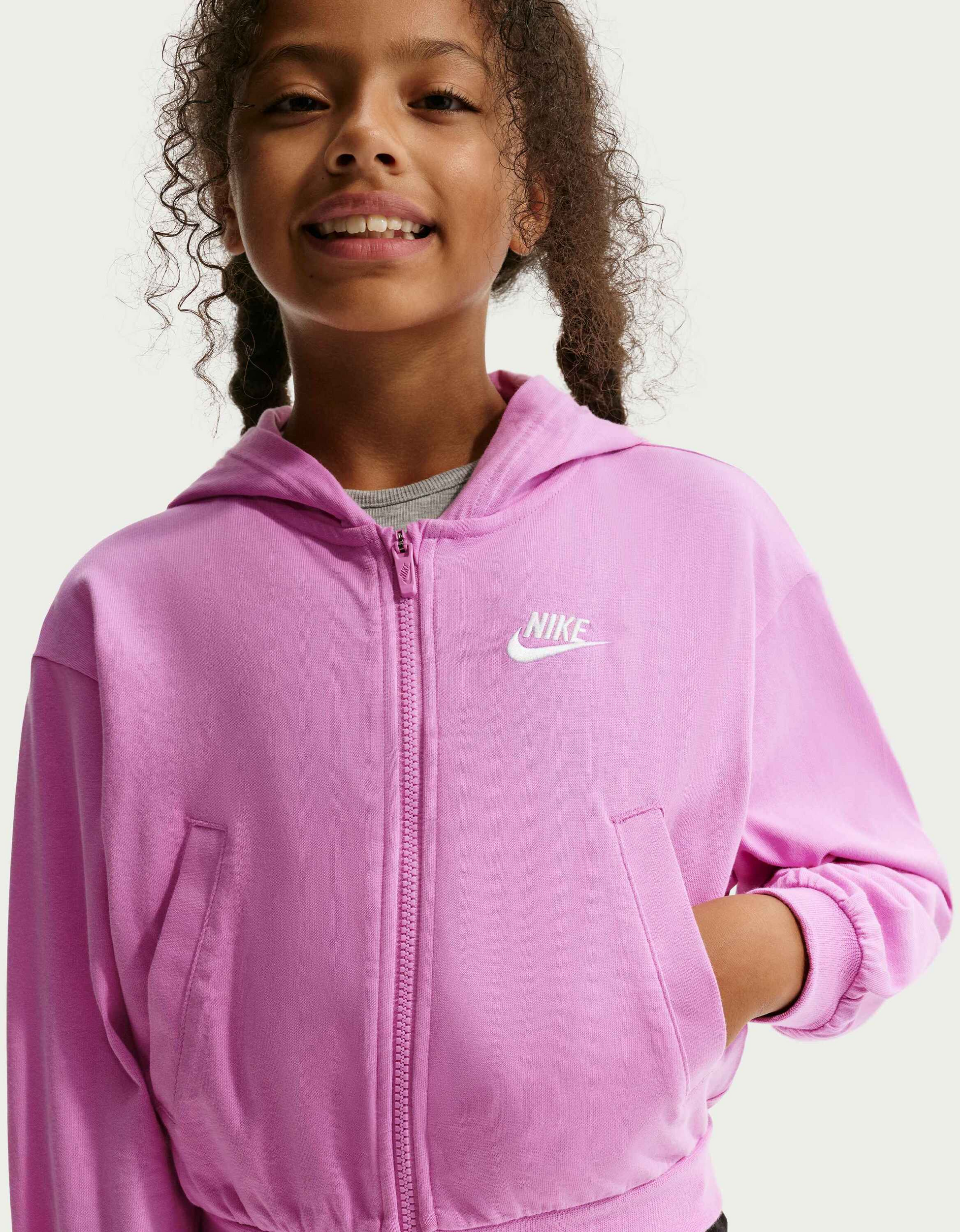 NIKE, Older Kids' (girls') Full-zip Hoodie Sportswear