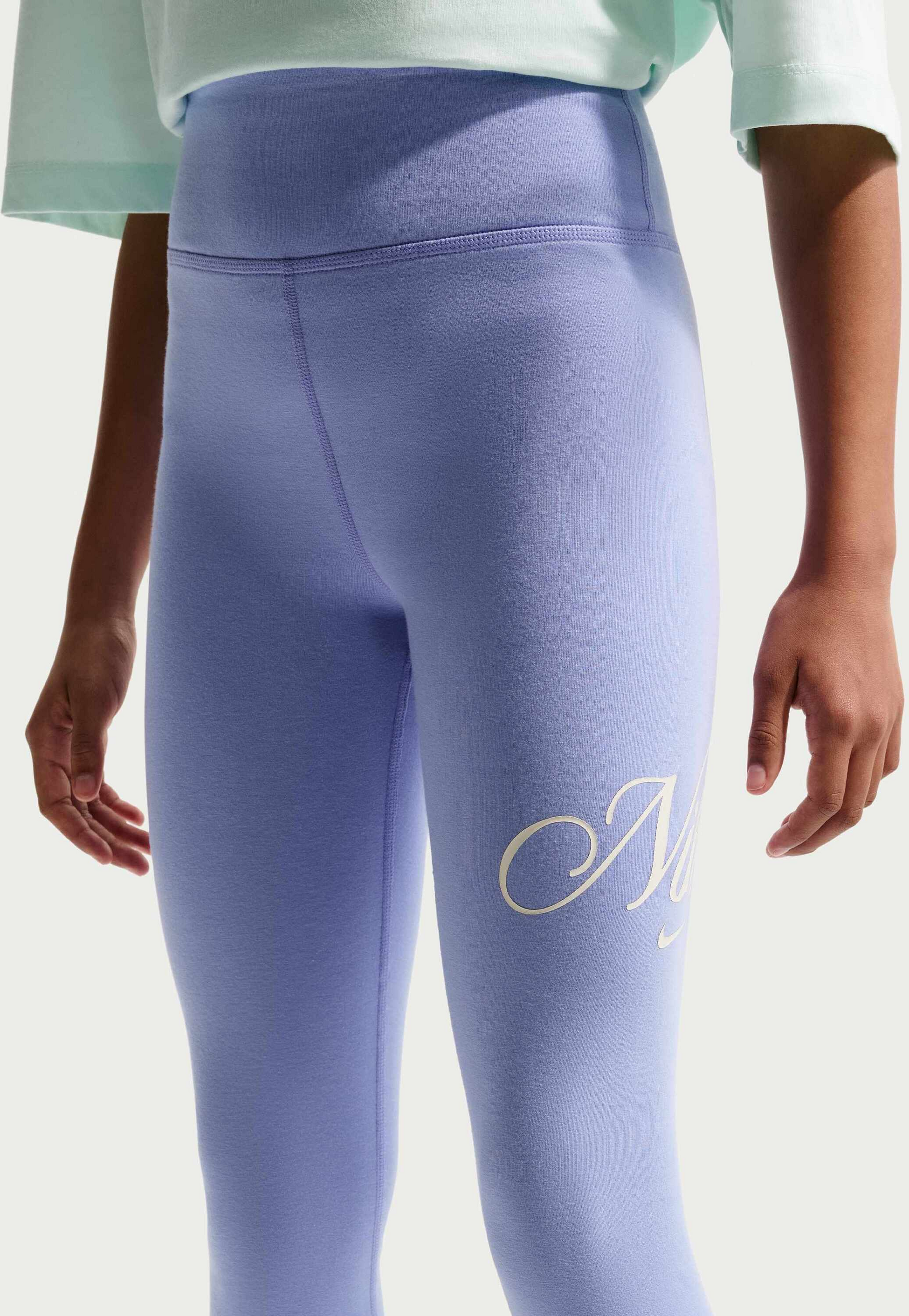 NIKE, Older Kids' (girls') High-waisted Graphic Leggings Sportswear Classic